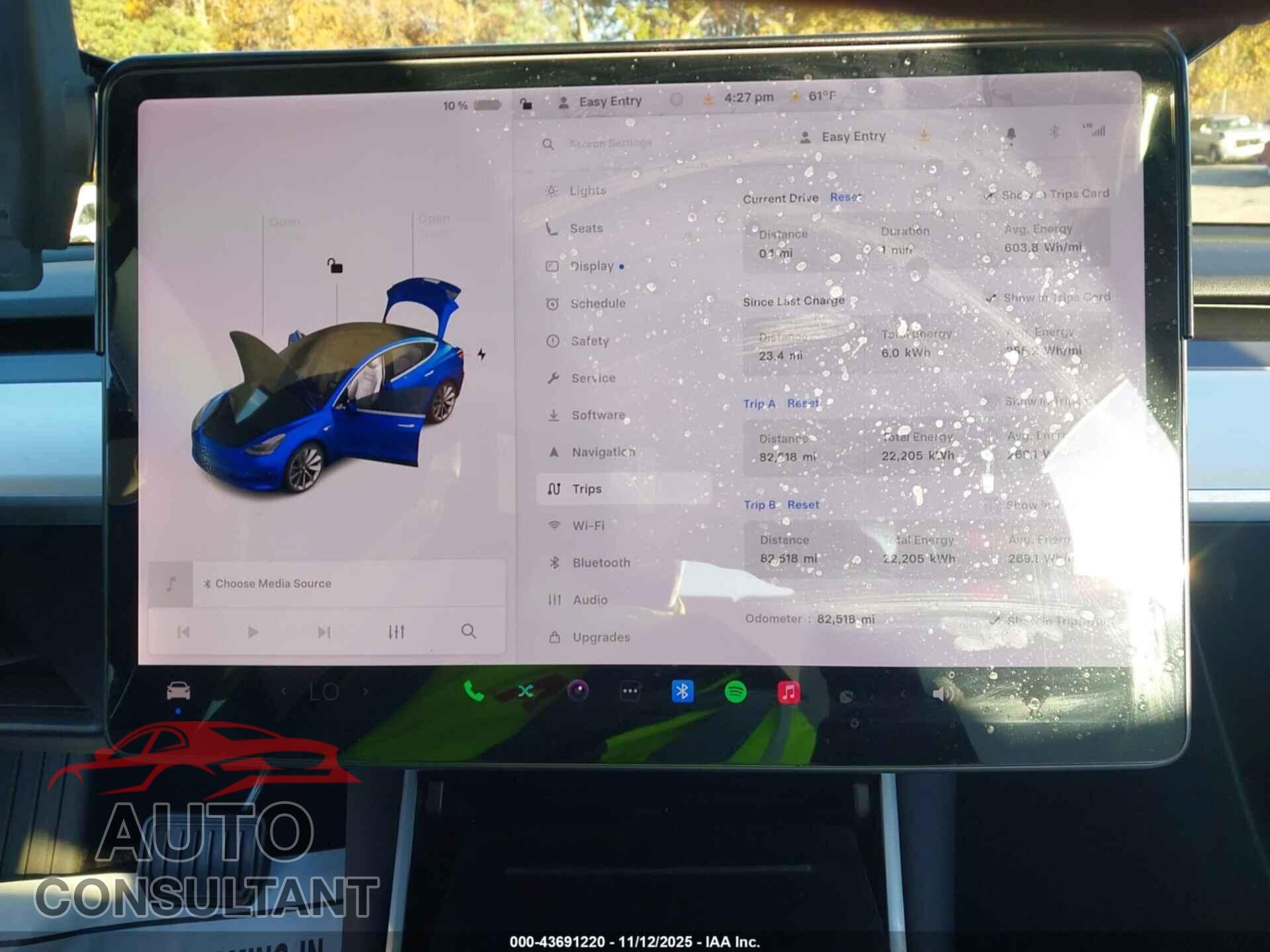 TESLA MODEL 3 2019 - 5YJ3E1EB8KF392017