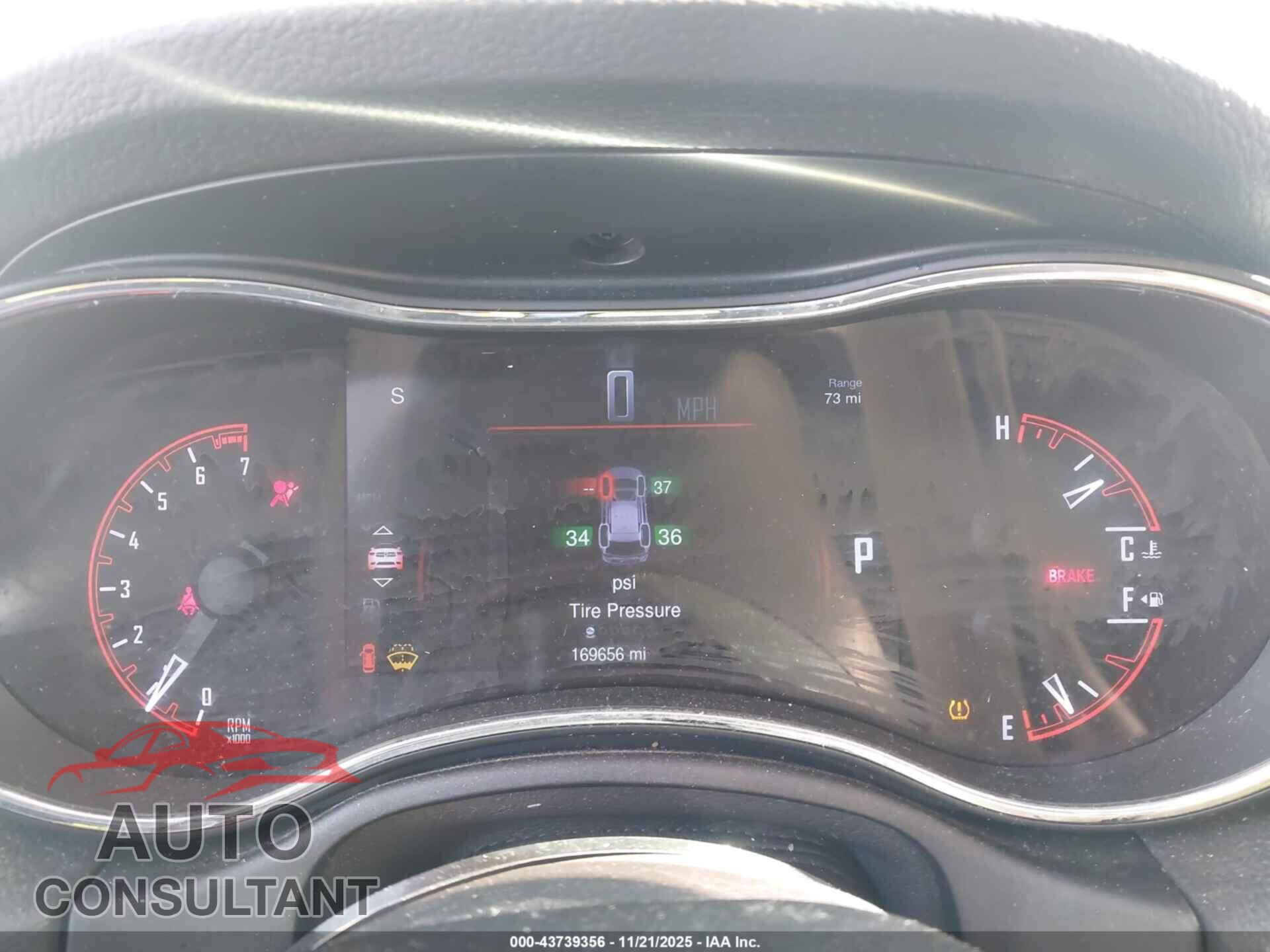 DODGE DURANGO 2015 - 1C4RDHAG0FC745330