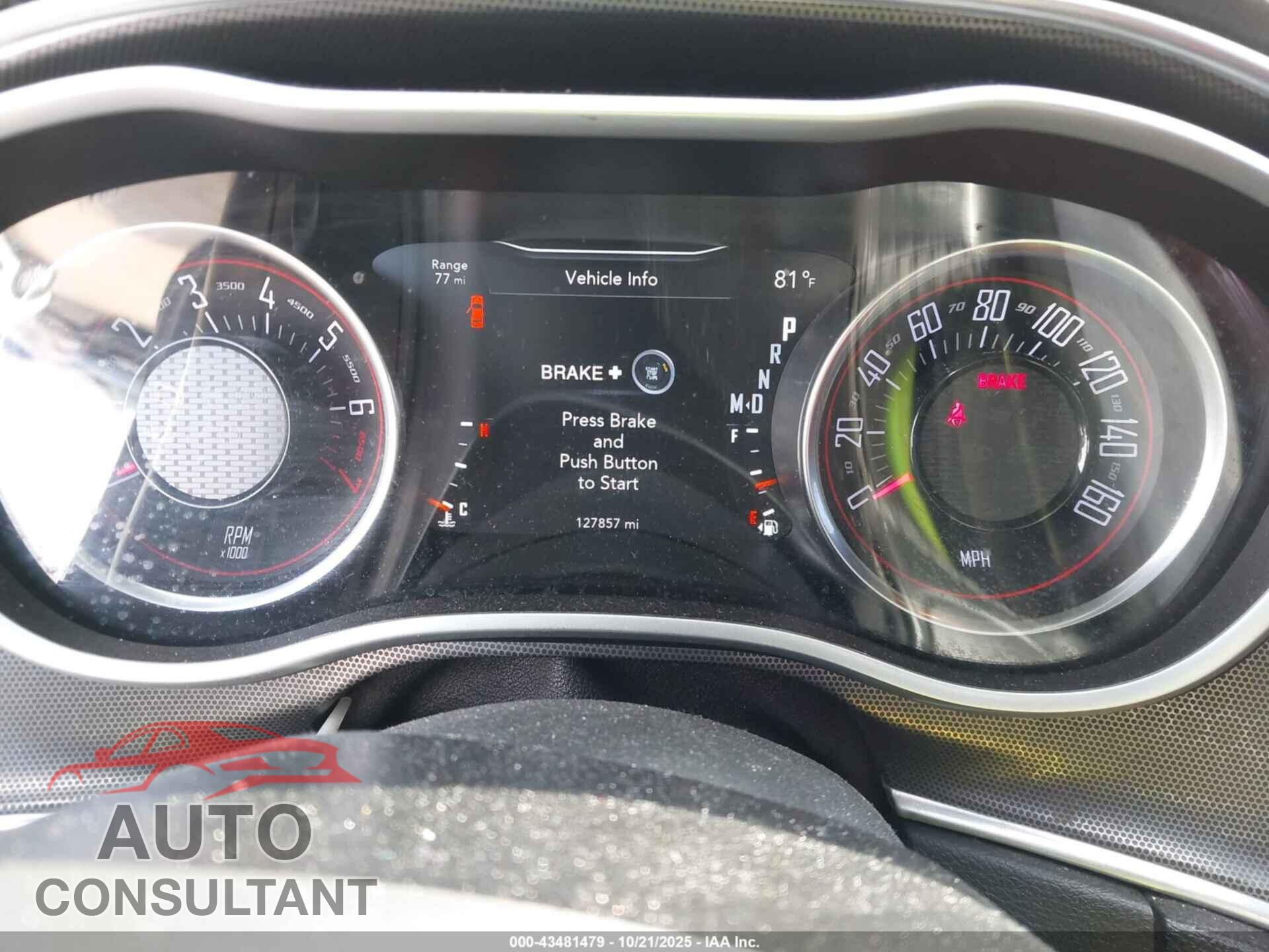 DODGE CHALLENGER 2017 - 2C3CDZAGXHH633991