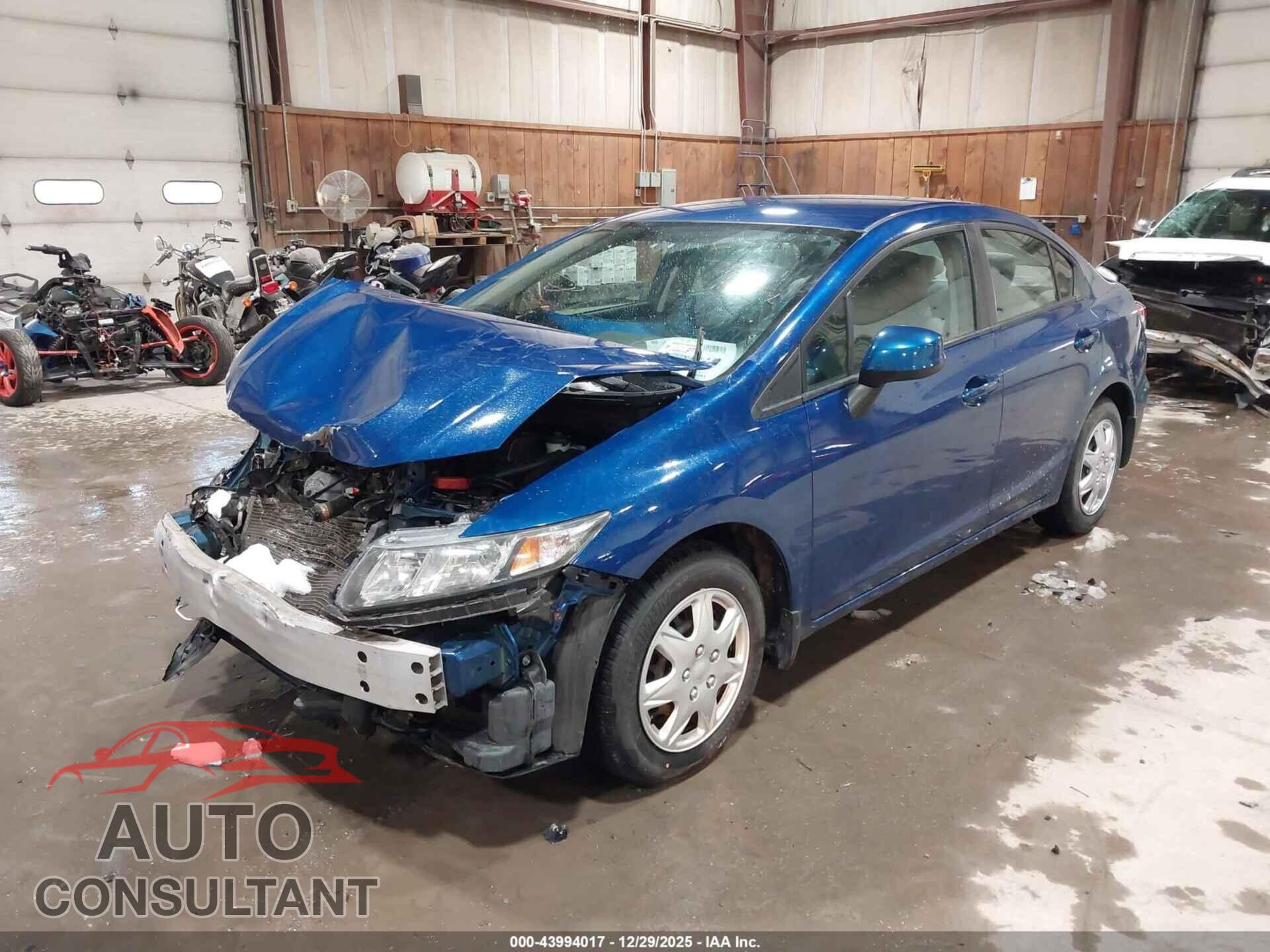 HONDA CIVIC 2013 - 19XFB2F5XDE269865