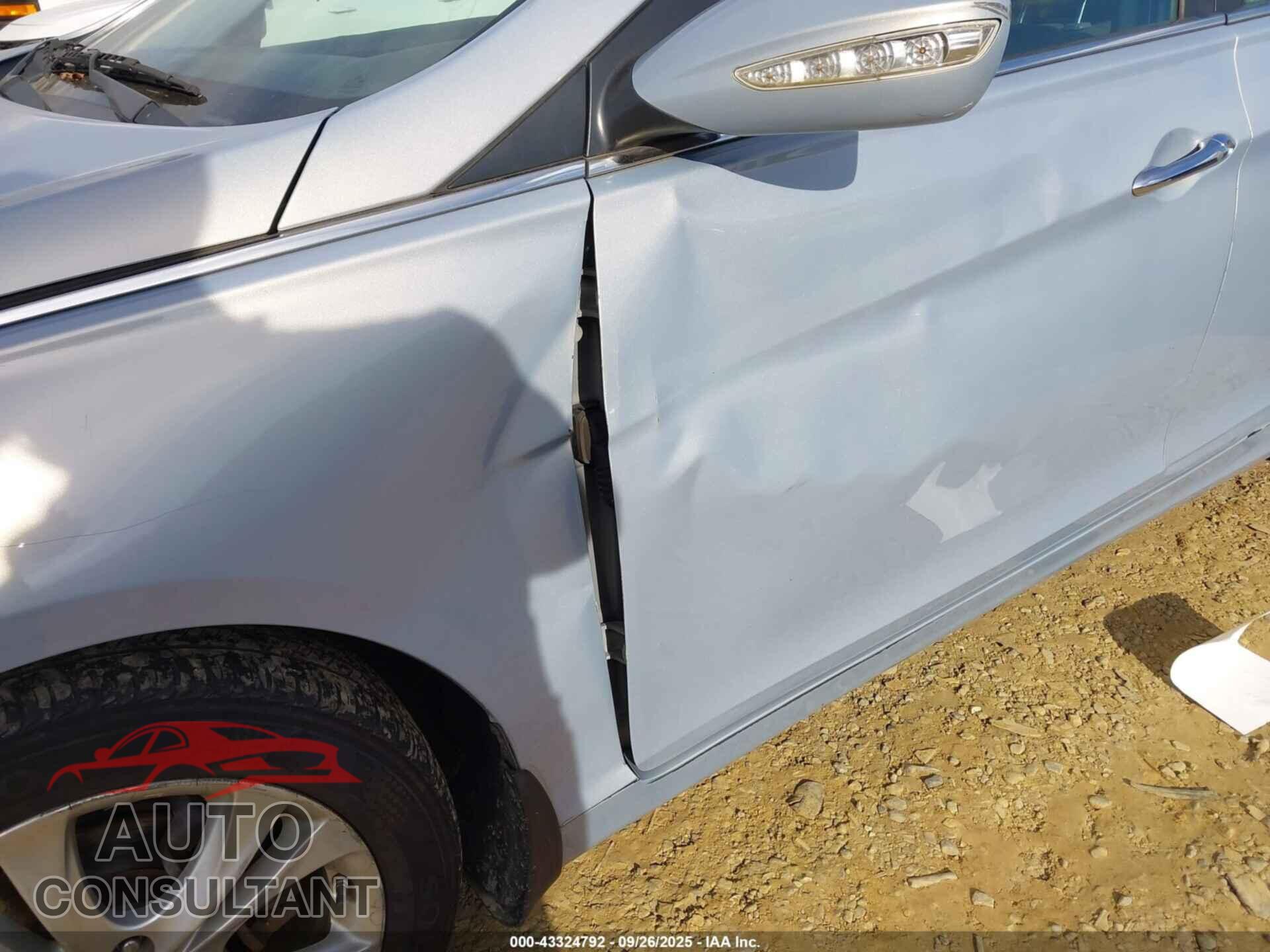 HYUNDAI SONATA 2012 - 5NPEC4AC3CH378866