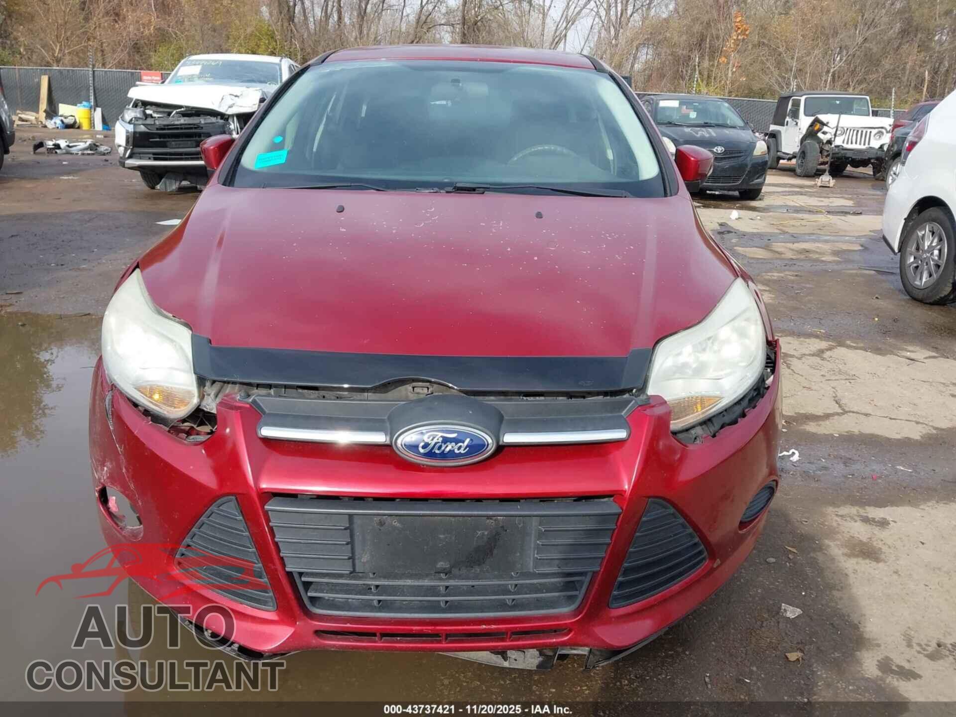 FORD FOCUS 2013 - 1FADP3K2XDL262096