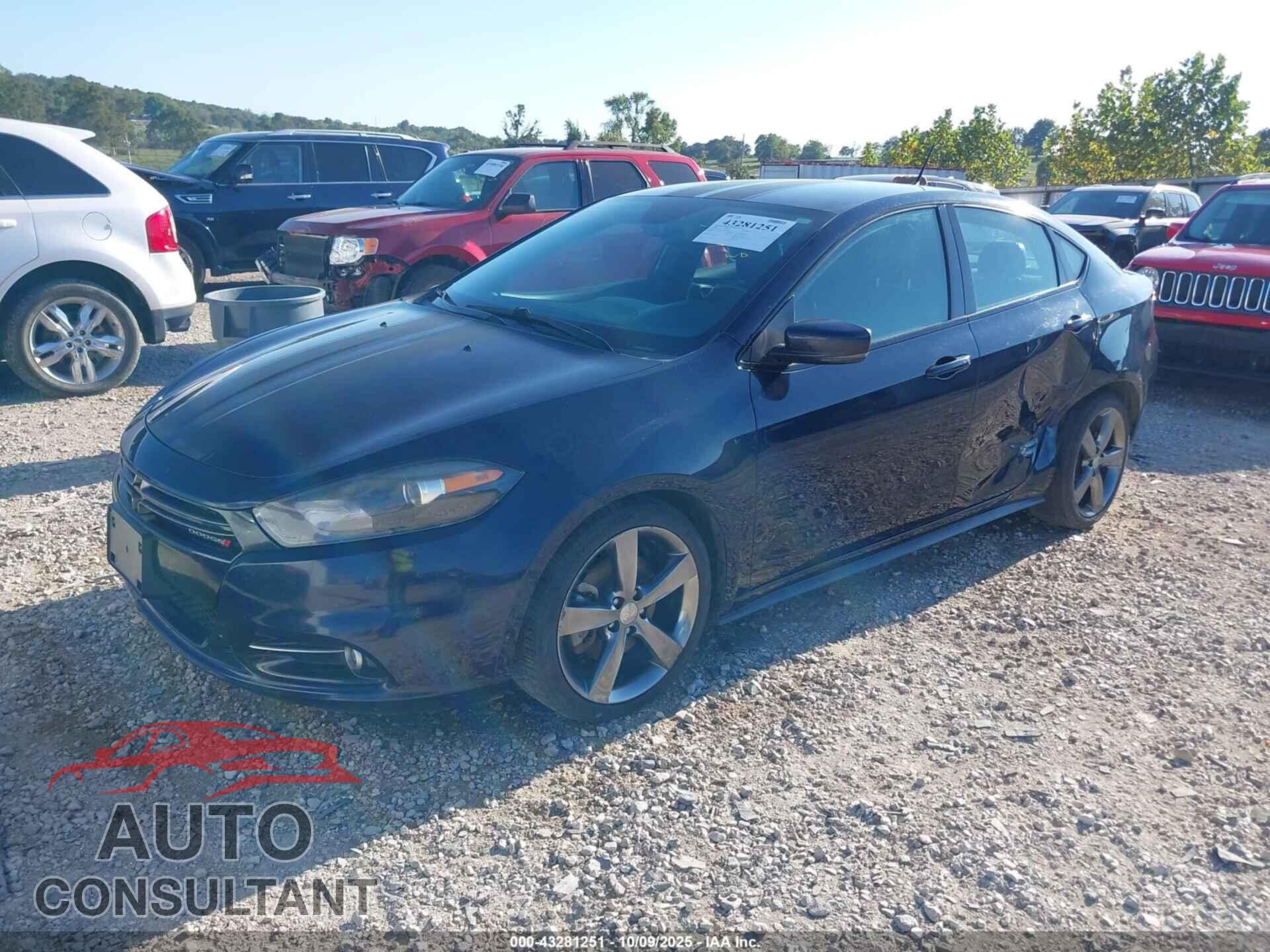 DODGE DART 2016 - 1C3CDFEB0GD539885