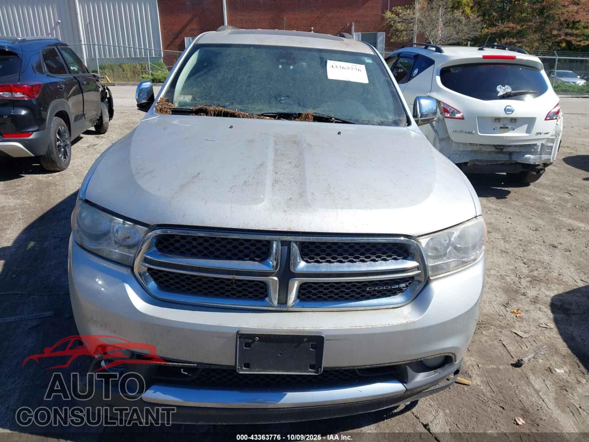 DODGE DURANGO 2011 - 1D4RE4GG2BC674450
