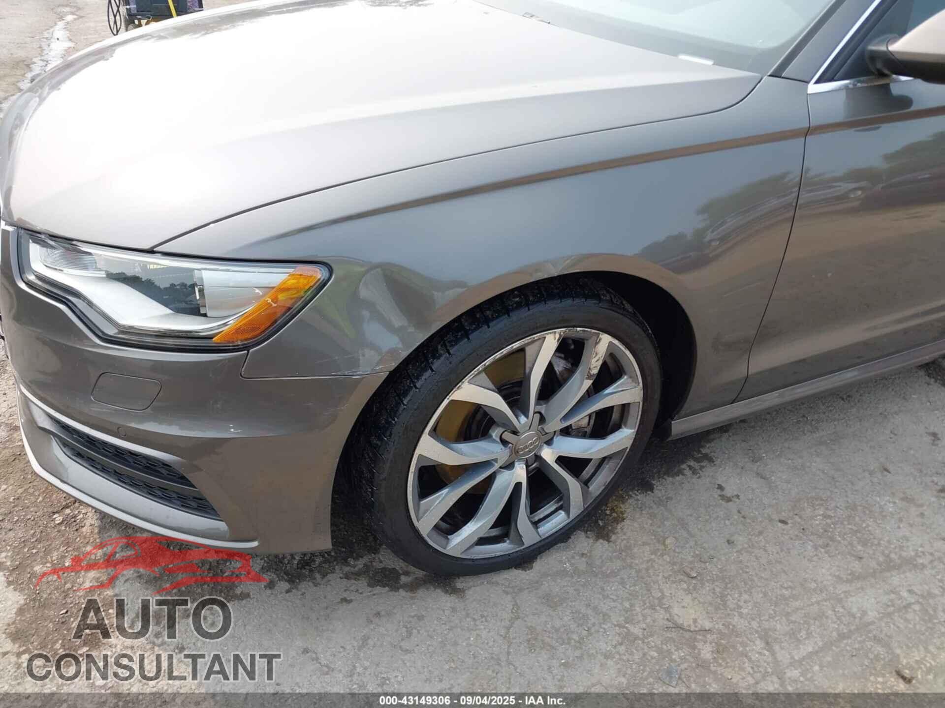 AUDI A6 2013 - WAUHGAFC0DN135510