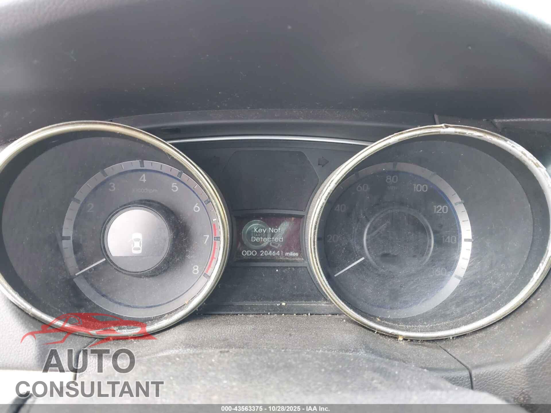 HYUNDAI SONATA 2011 - 5NPEC4AC2BH106937