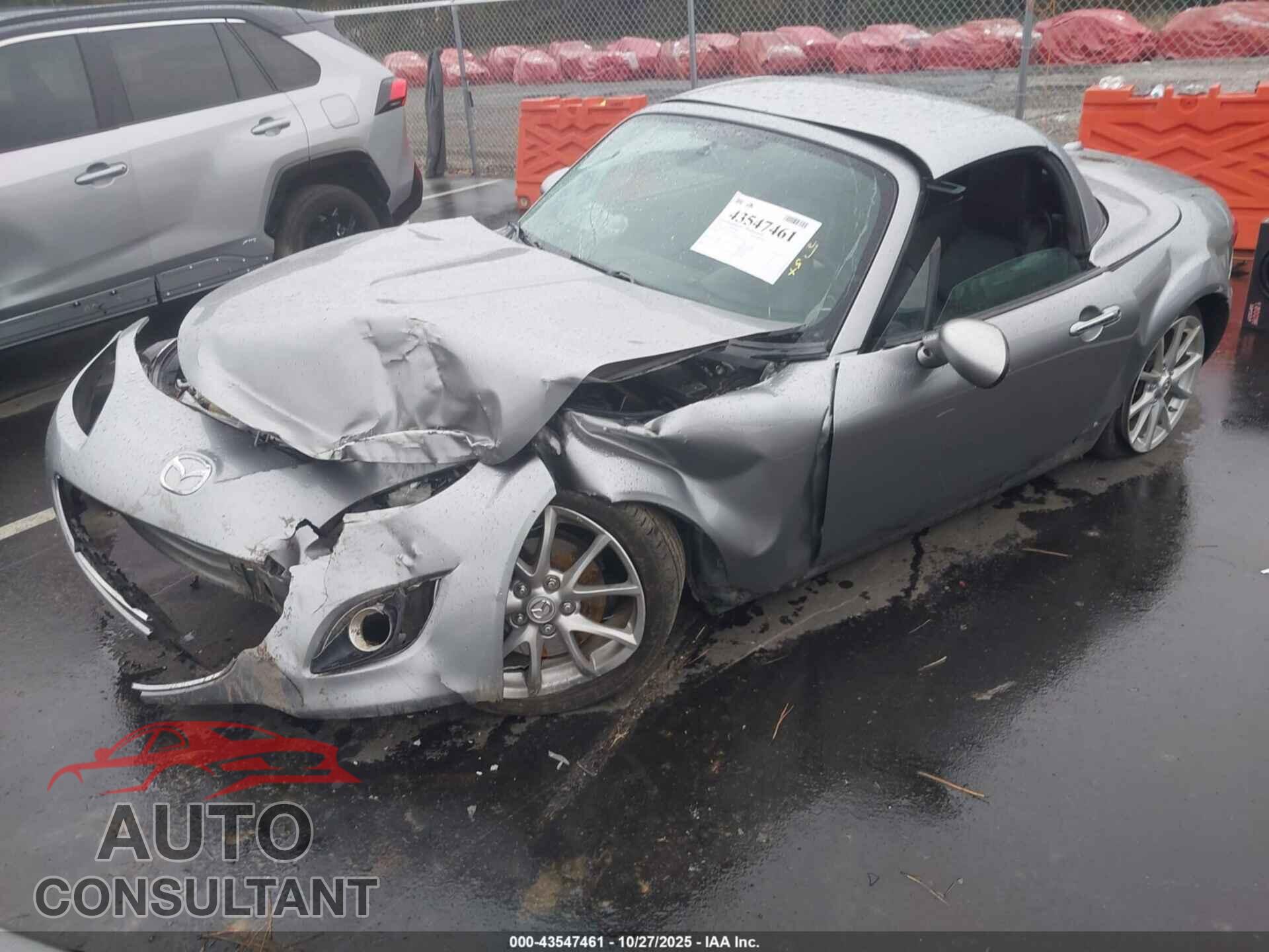 MAZDA MX-5 MIATA 2012 - JM1NC2PF2C0222885