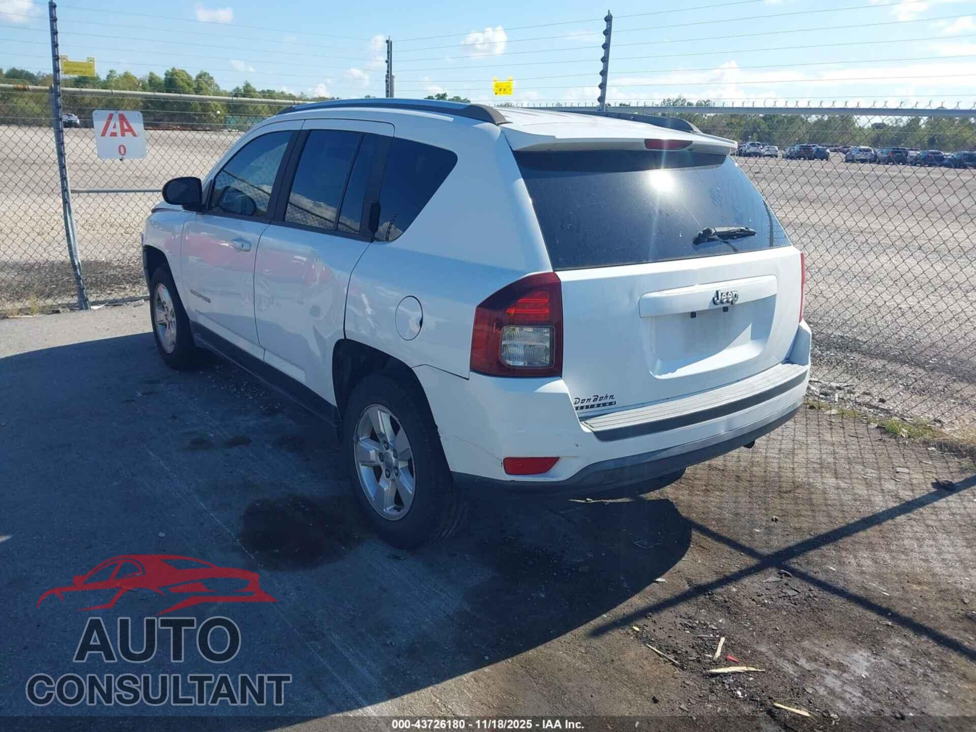 JEEP COMPASS 2015 - 1C4NJCBA9FD178100
