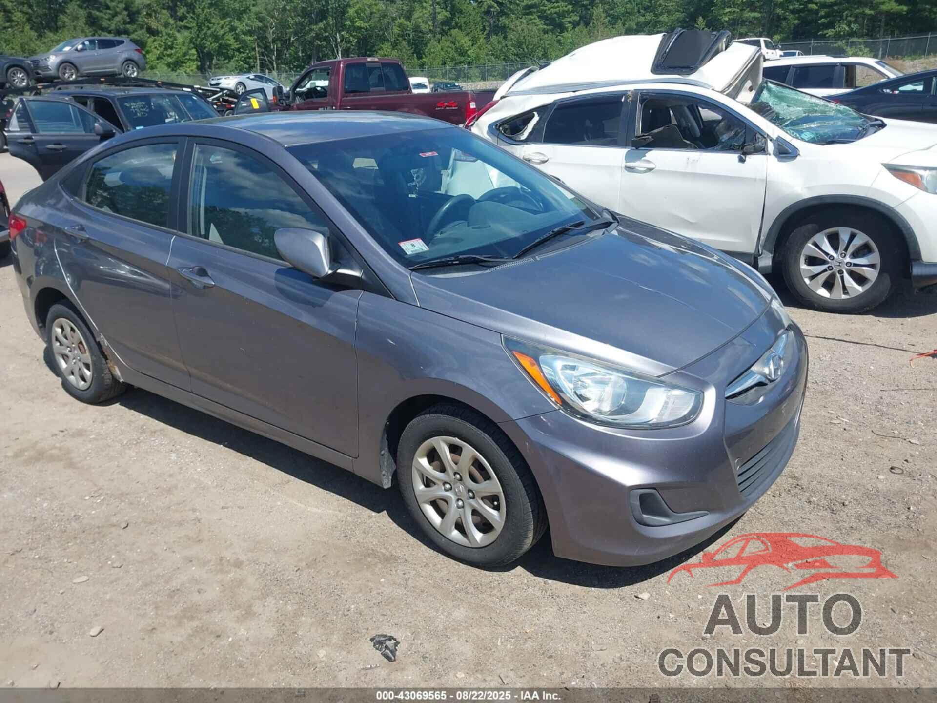 HYUNDAI ACCENT 2013 - KMHCT4AE7DU586454