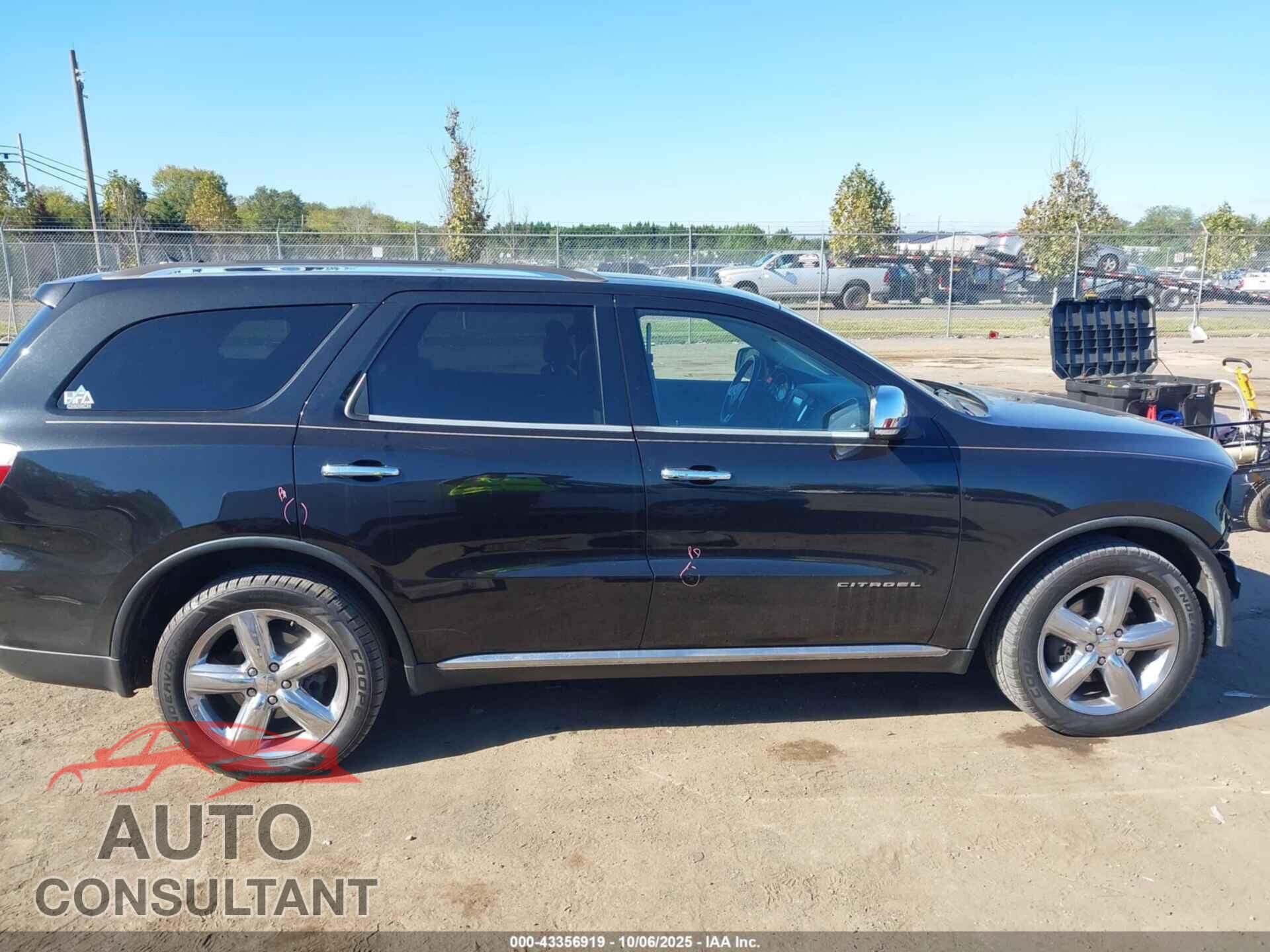 DODGE DURANGO 2012 - 1C4SDJET6CC286168