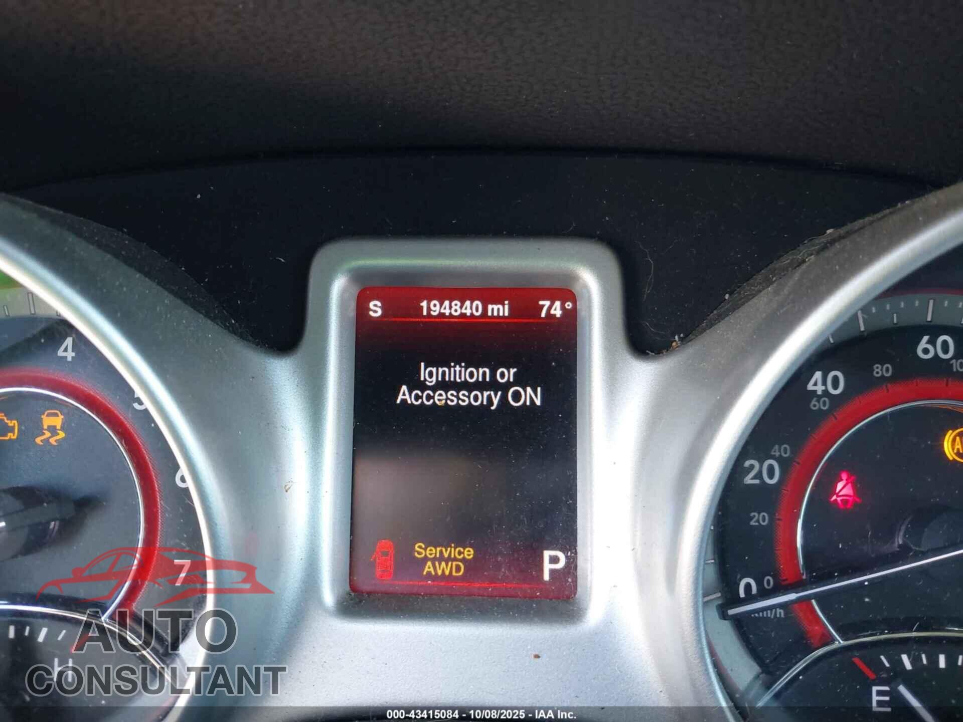 DODGE JOURNEY 2014 - 3C4PDDEG3ET168533