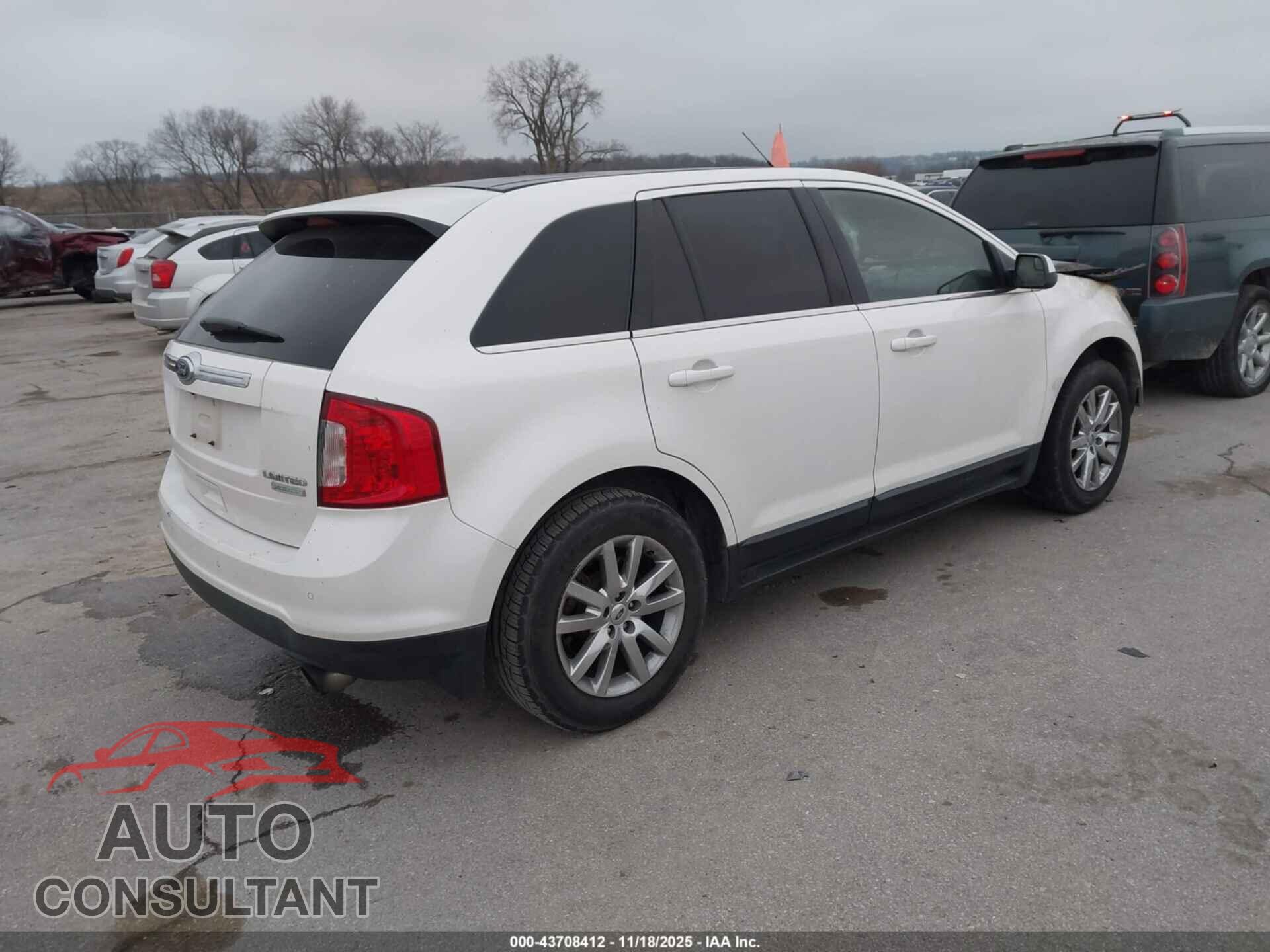 FORD EDGE 2012 - 2FMDK3K90CBA44846