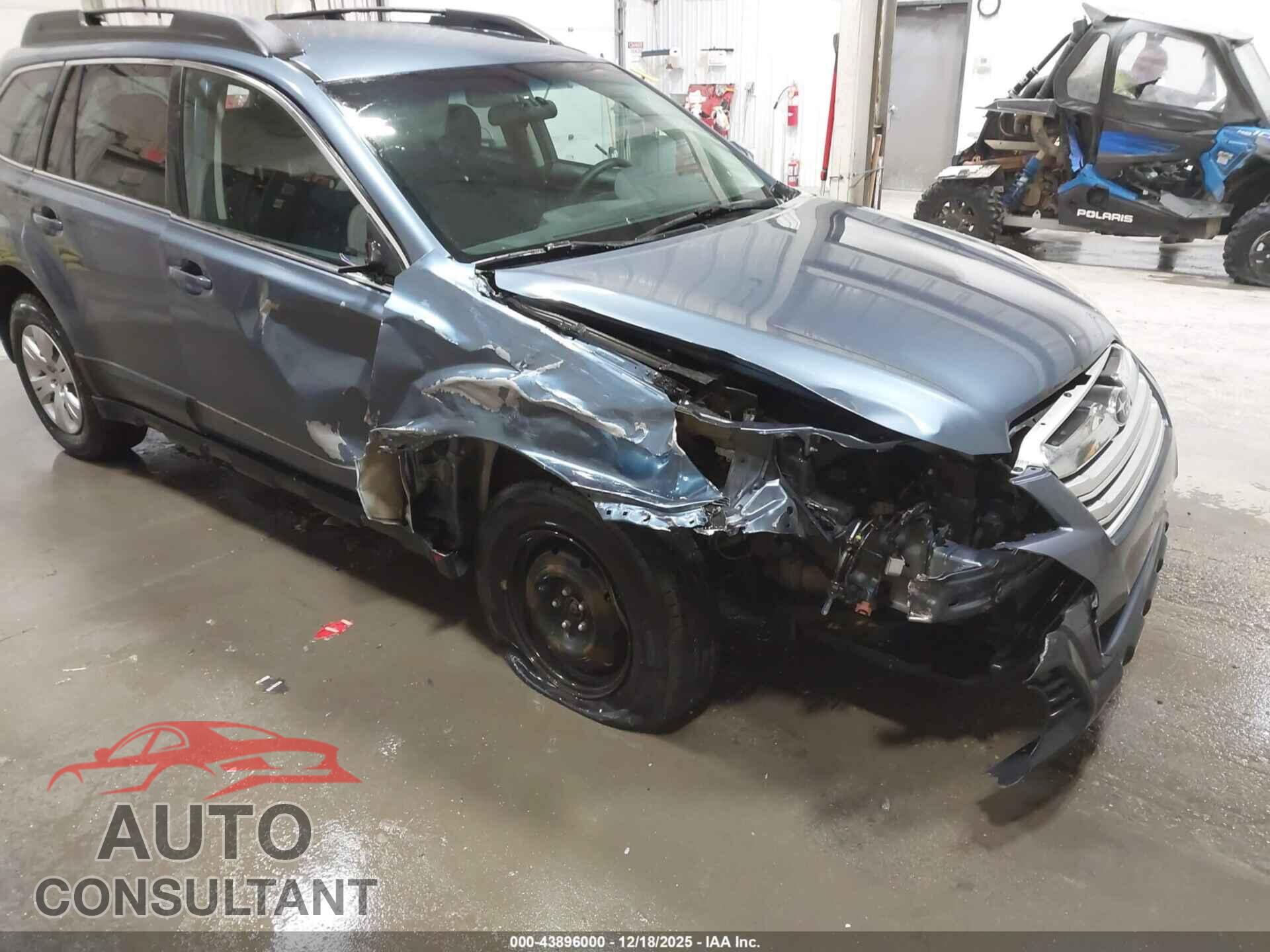SUBARU OUTBACK 2013 - 4S4BRBAC8D3320492