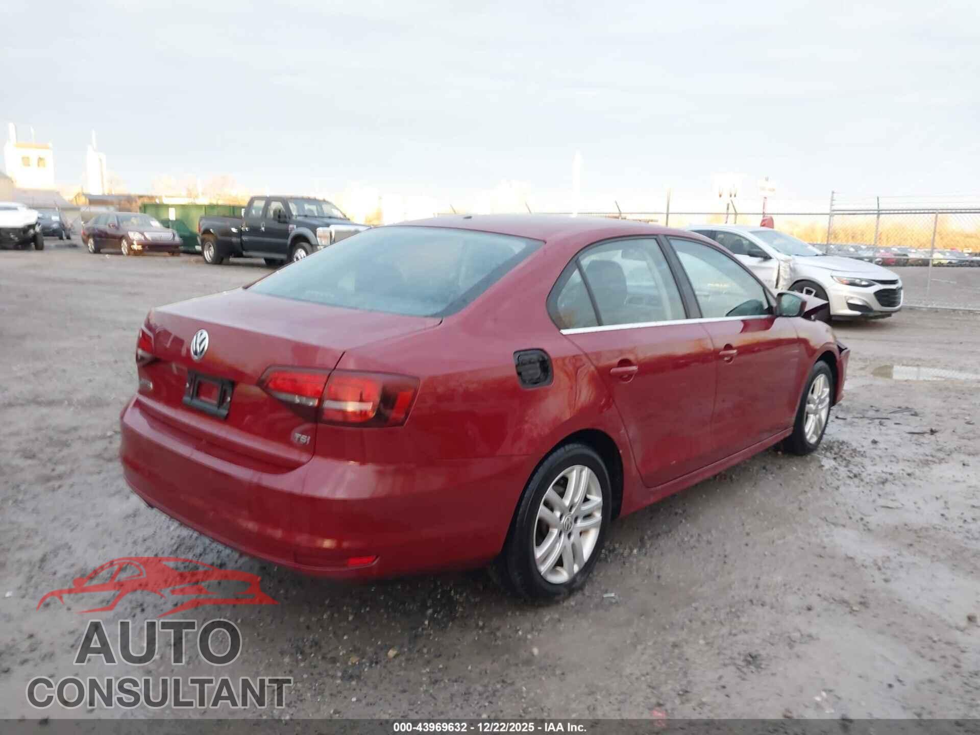 VOLKSWAGEN JETTA 2017 - 3VW2B7AJ3HM261258
