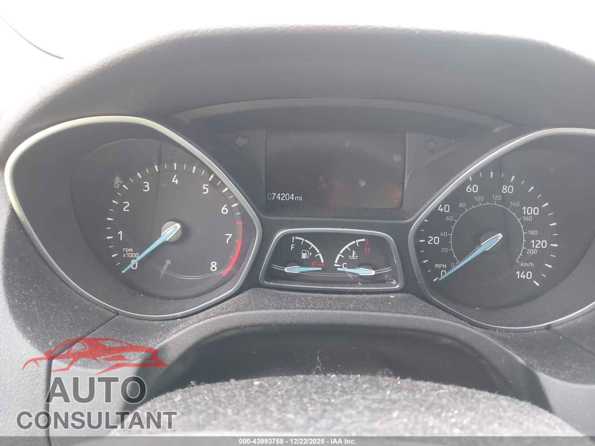 FORD FOCUS 2016 - 1FADP3F28GL280949