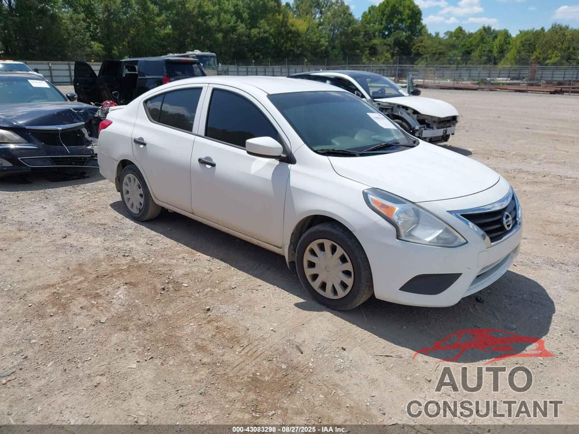 NISSAN VERSA 2016 - 3N1CN7AP6GL887090