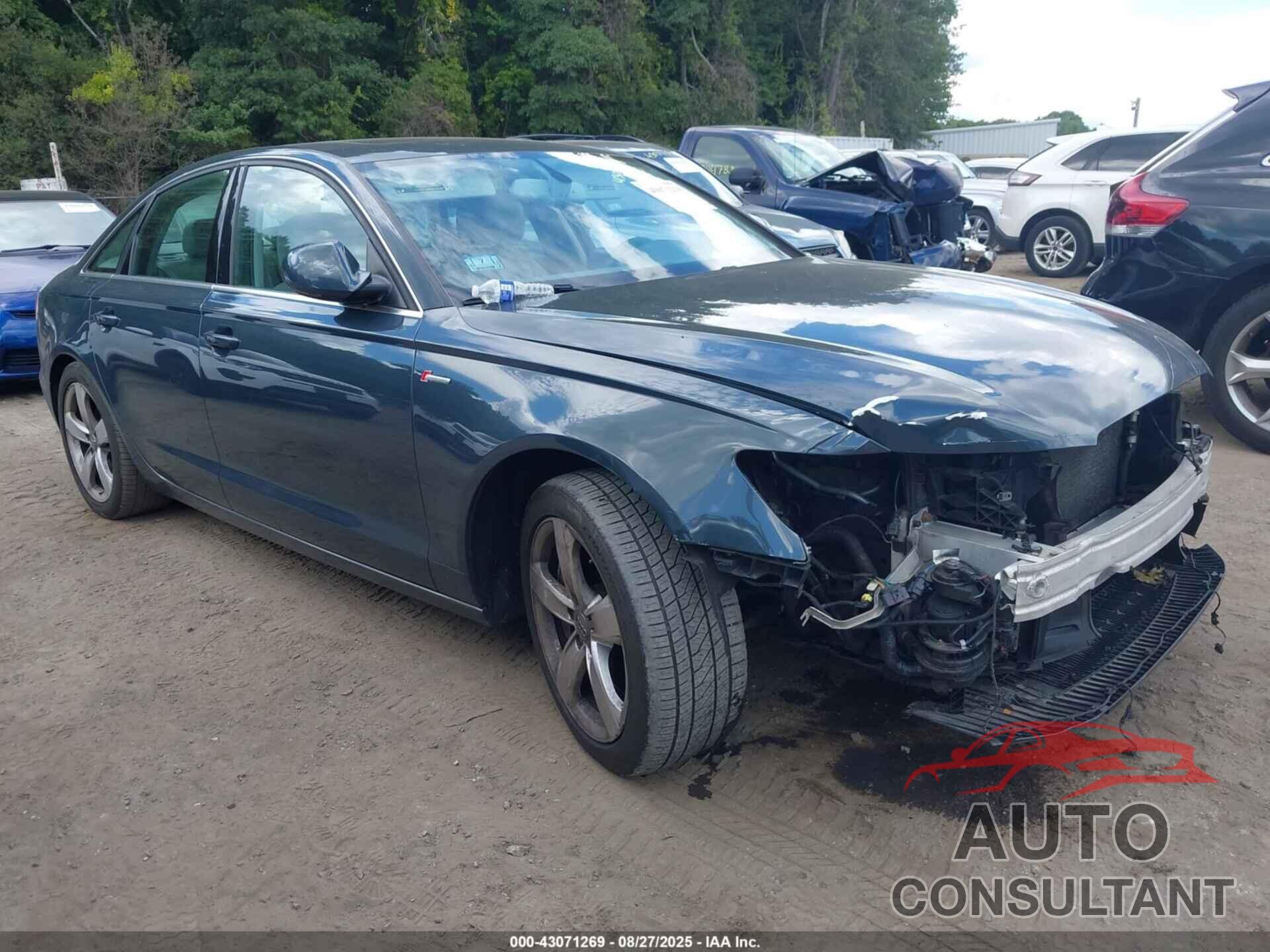 AUDI A6 2012 - WAUGGAFC3CN157737