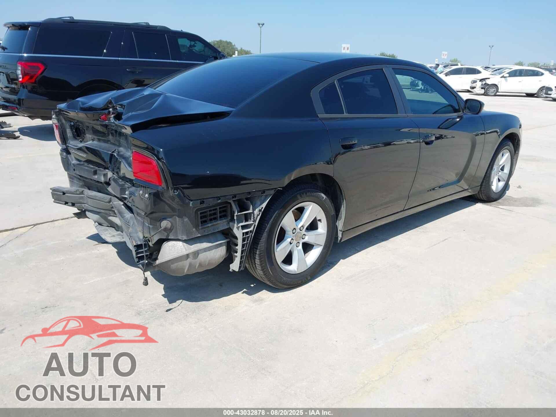 DODGE CHARGER 2012 - 2C3CDXBG9CH125796