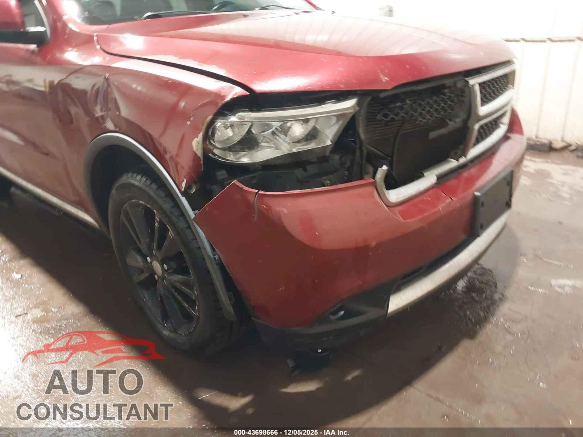DODGE DURANGO 2013 - 1C4RDJDG7DC658847