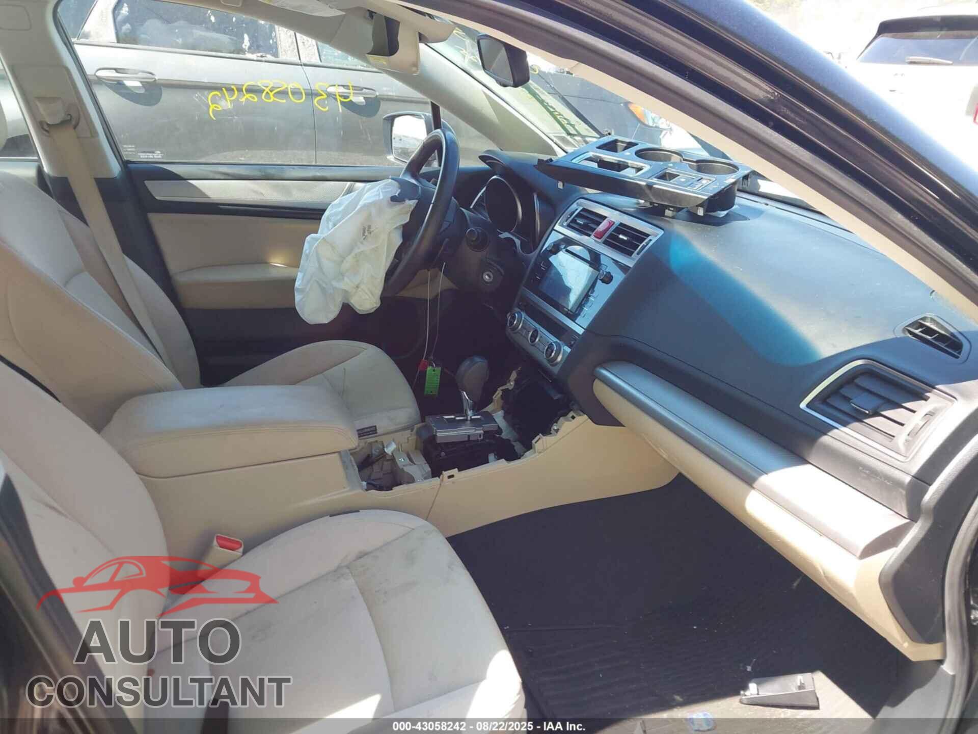 SUBARU LEGACY 2015 - 4S3BNAC62F3070915