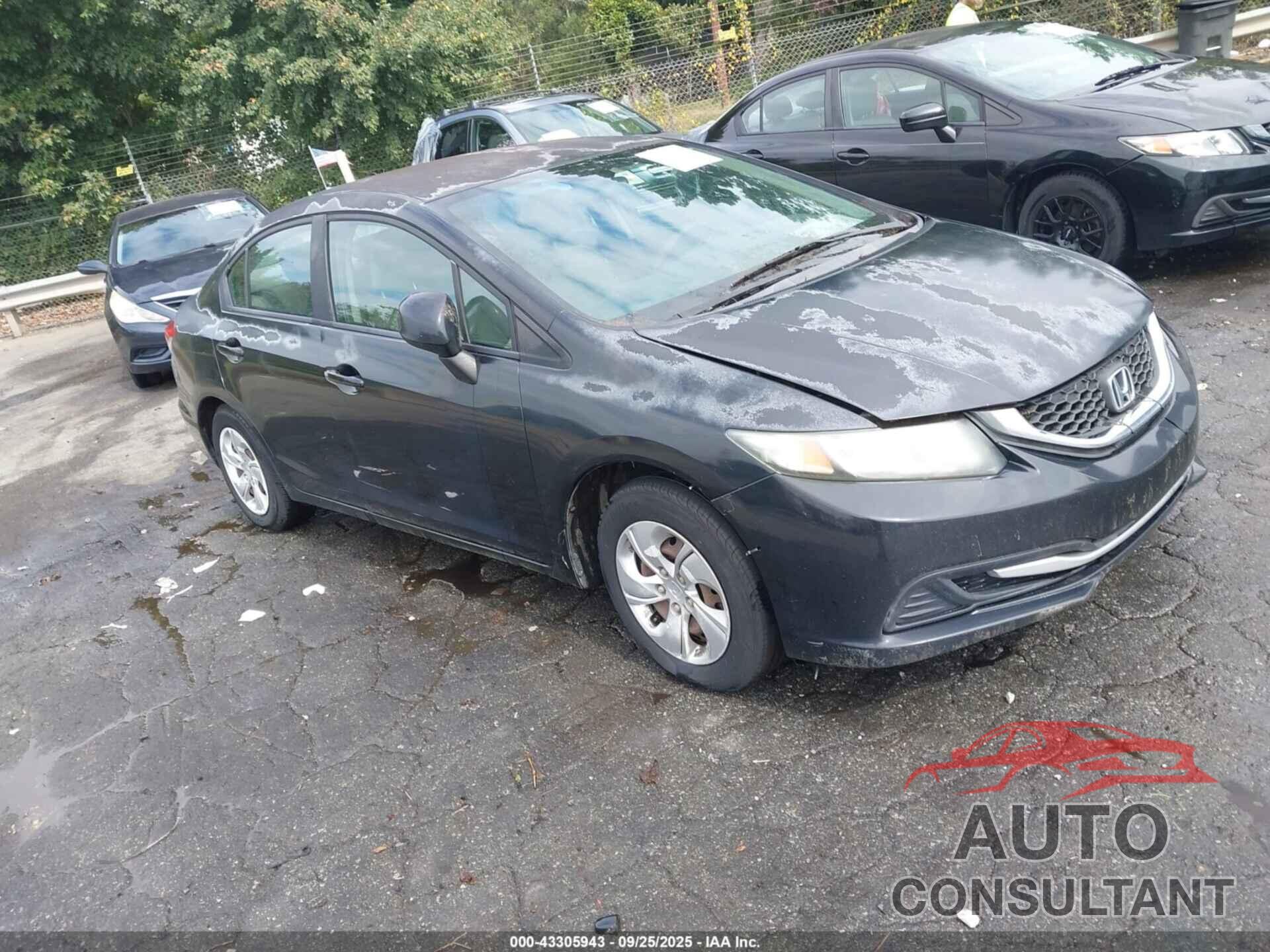HONDA CIVIC 2013 - 2HGFB2F53DH540920