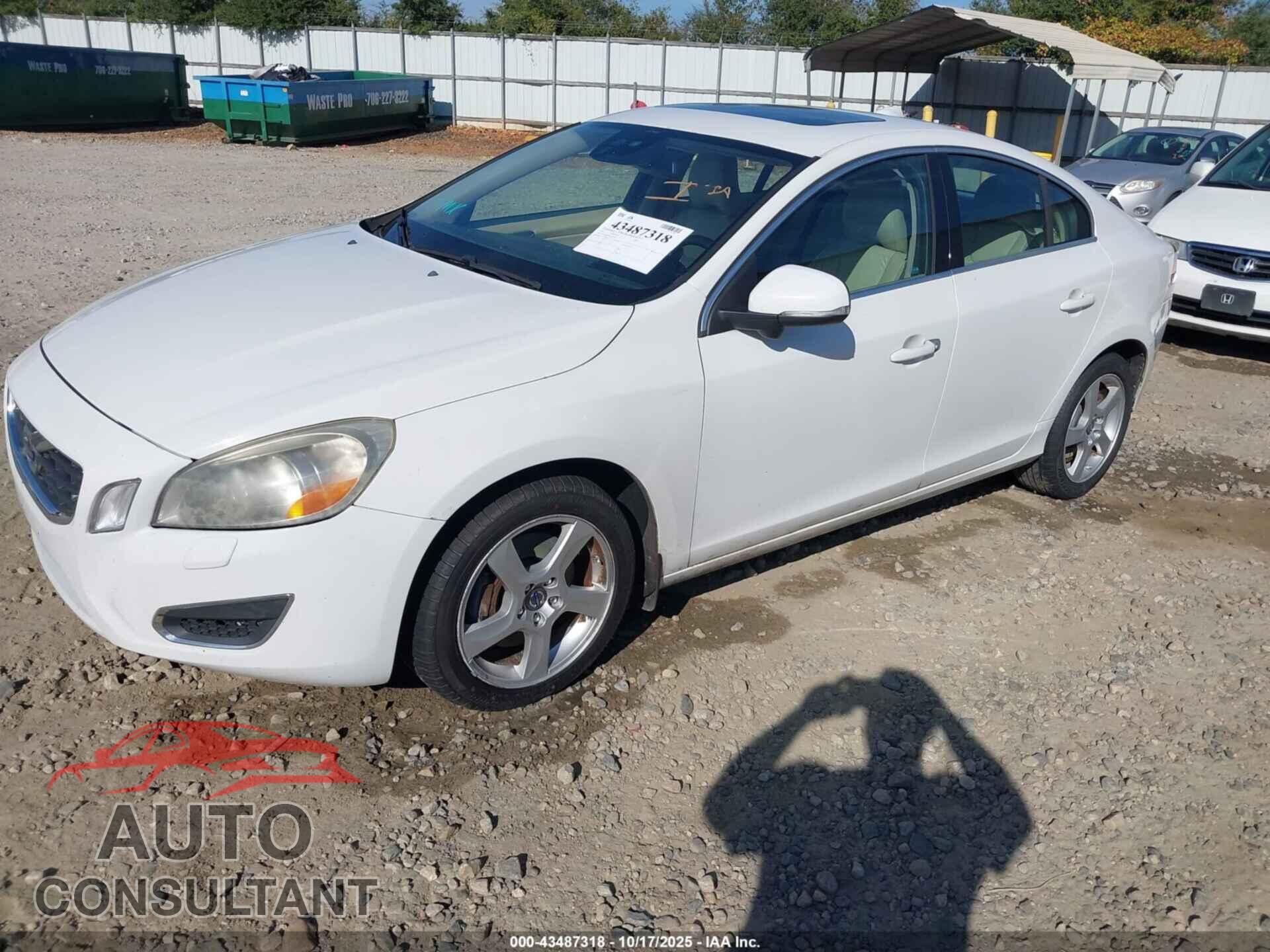 VOLVO S60 2012 - YV1622FS2C2123746