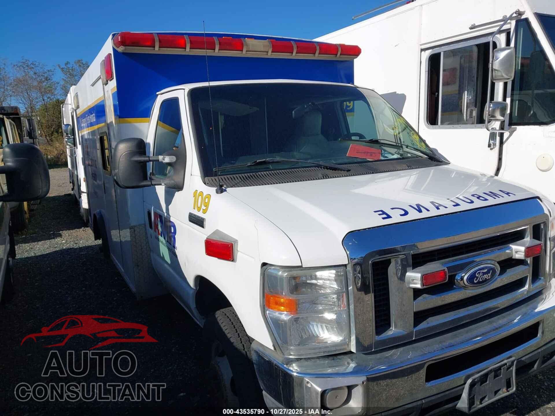 FORD E-350 CUTAWAY 2015 - 1FDWE3FS3FDA26787