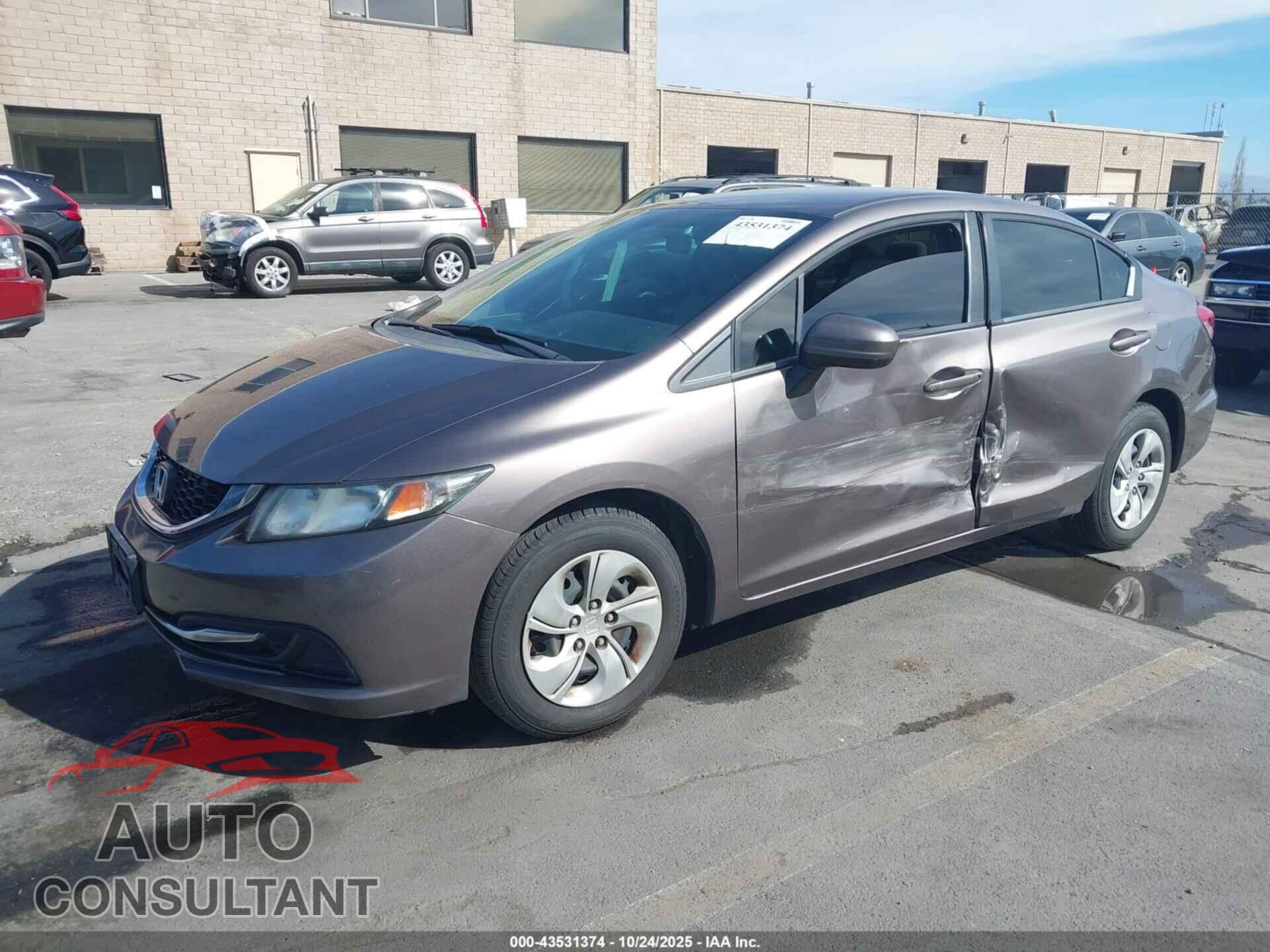 HONDA CIVIC 2015 - 19XFB2F55FE289301