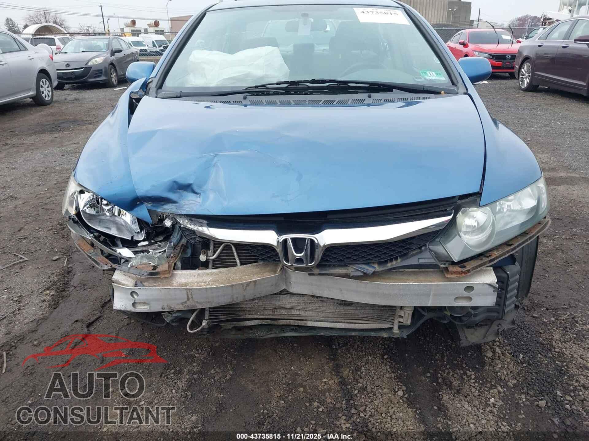 HONDA CIVIC 2010 - 19XFA1F8XAE060743