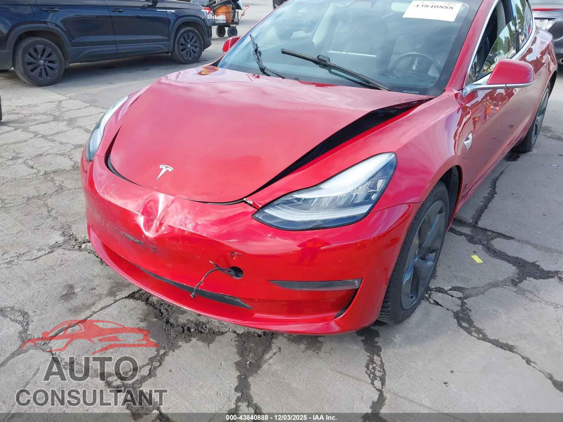 TESLA MODEL 3 2018 - 5YJ3E1EA6JF005356