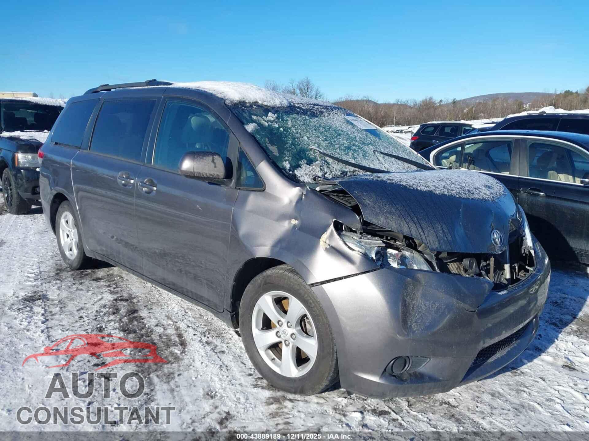 TOYOTA SIENNA 2013 - 5TDKK3DC2DS382818