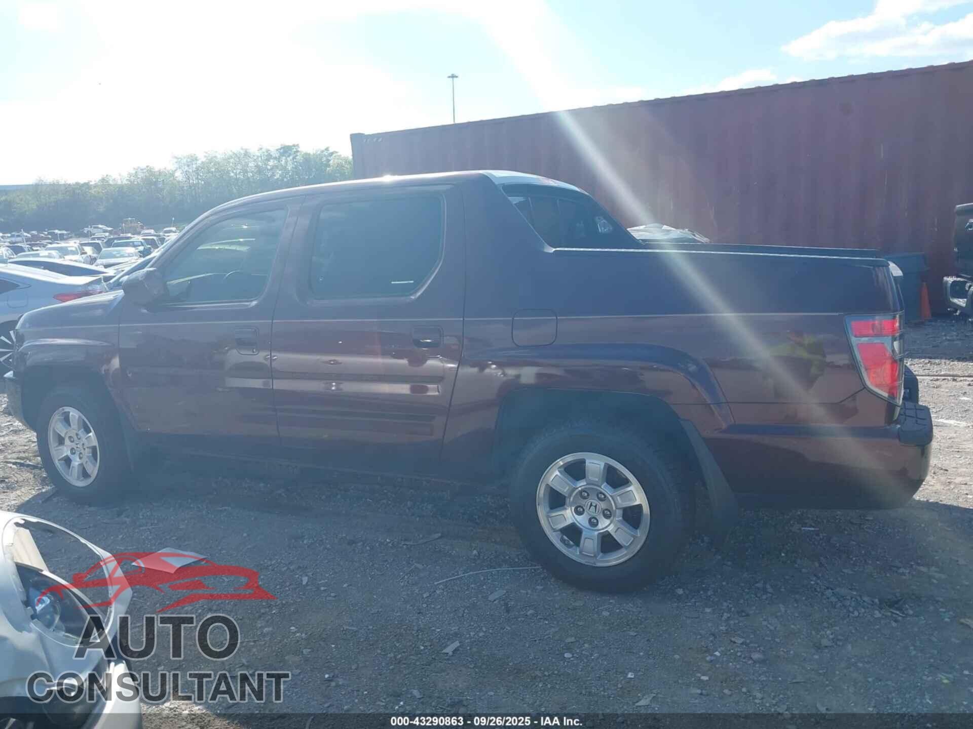 HONDA RIDGELINE 2012 - 5FPYK1F40CB455408