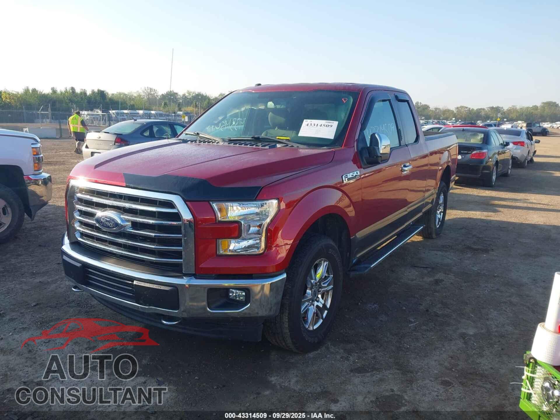 FORD F-150 2017 - 1FTFX1EF5HFA44724