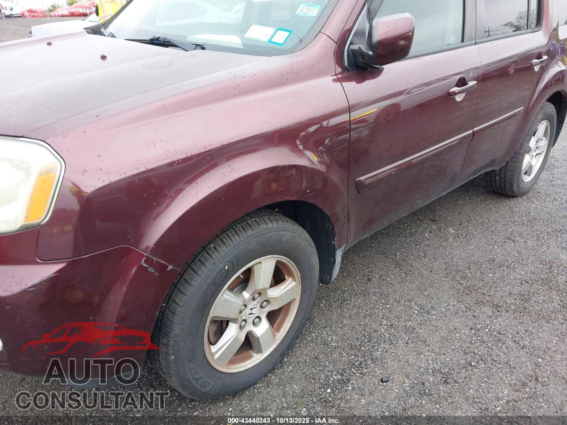 HONDA PILOT 2009 - 5FNYF48689B020299