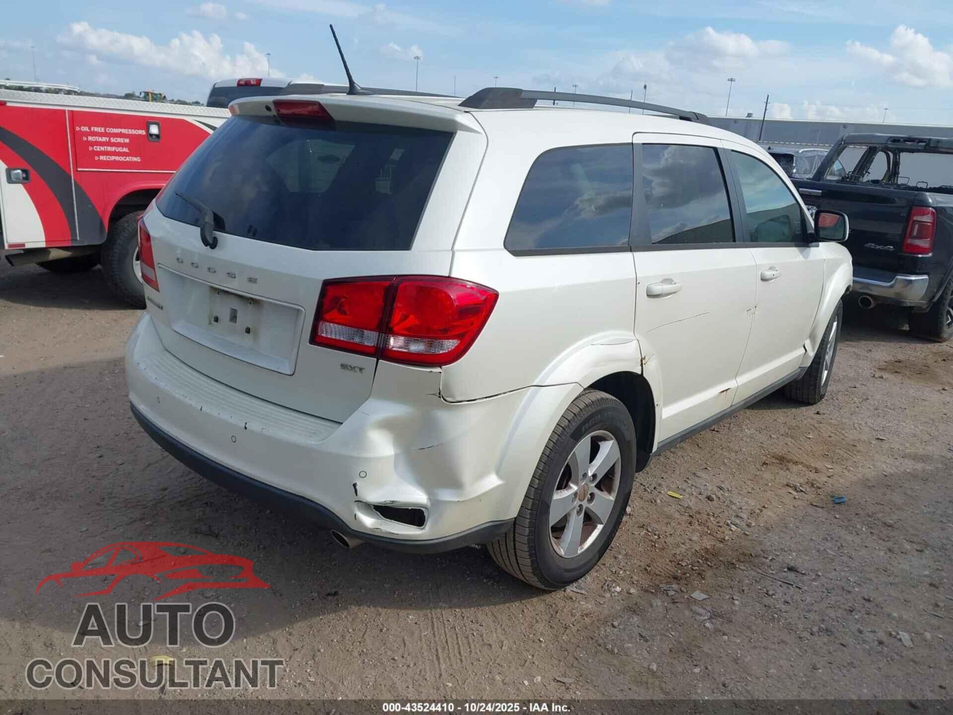 DODGE JOURNEY 2012 - 3C4PDCBG1CT256637