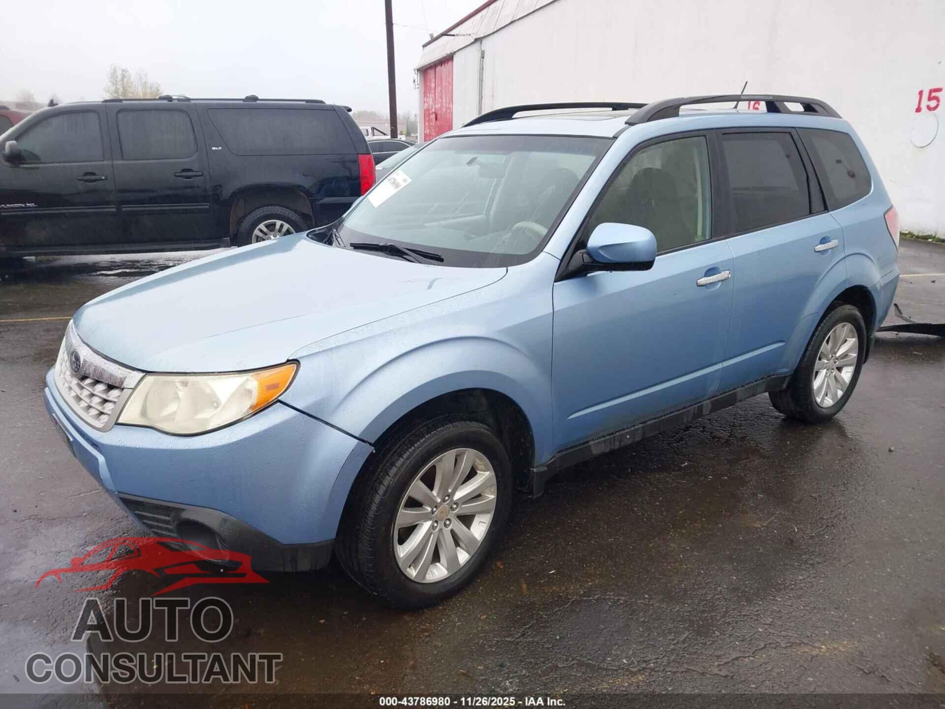 SUBARU FORESTER 2012 - JF2SHADC8CH438350