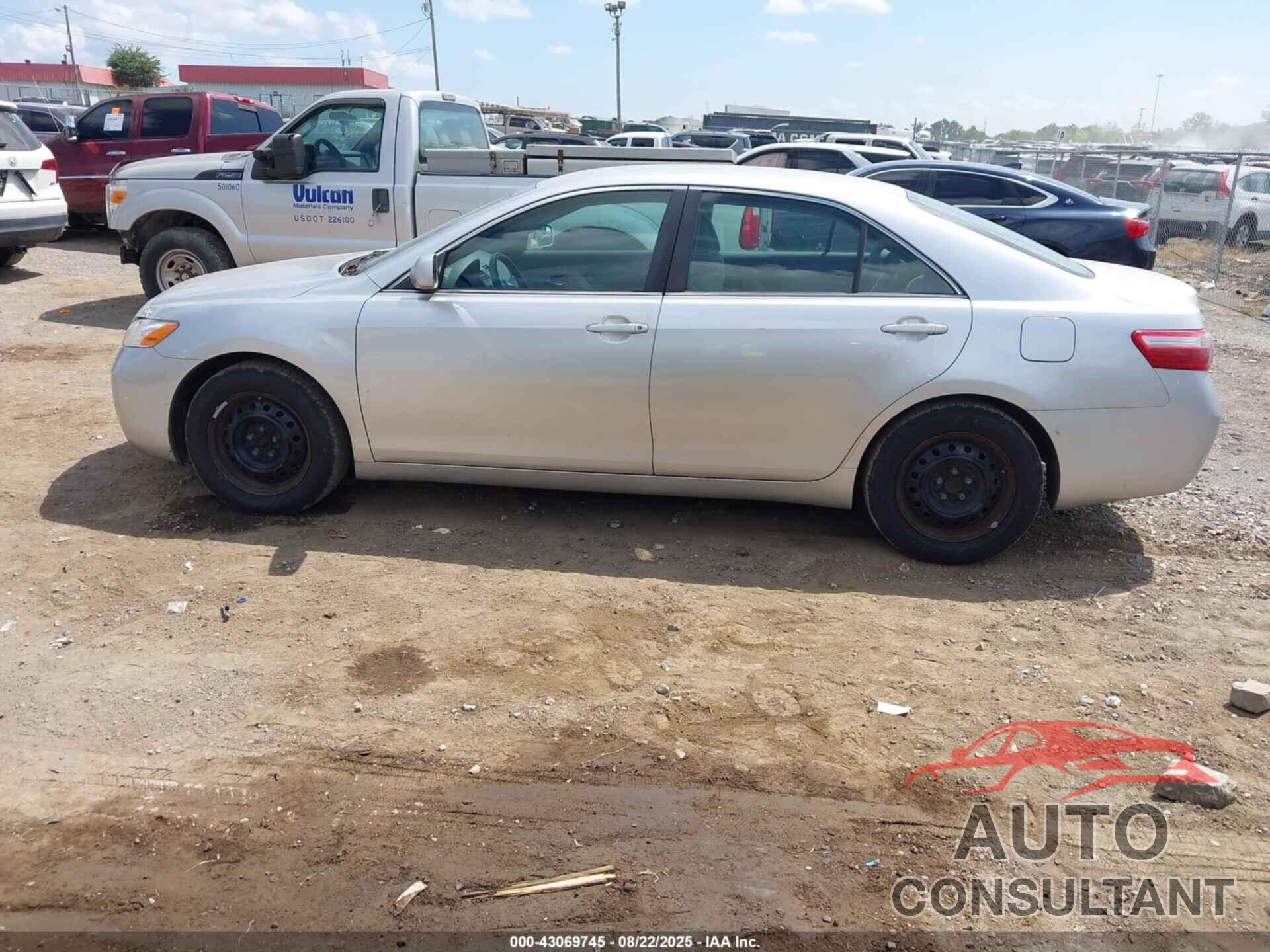 TOYOTA CAMRY 2009 - 4T4BE46K89R135194