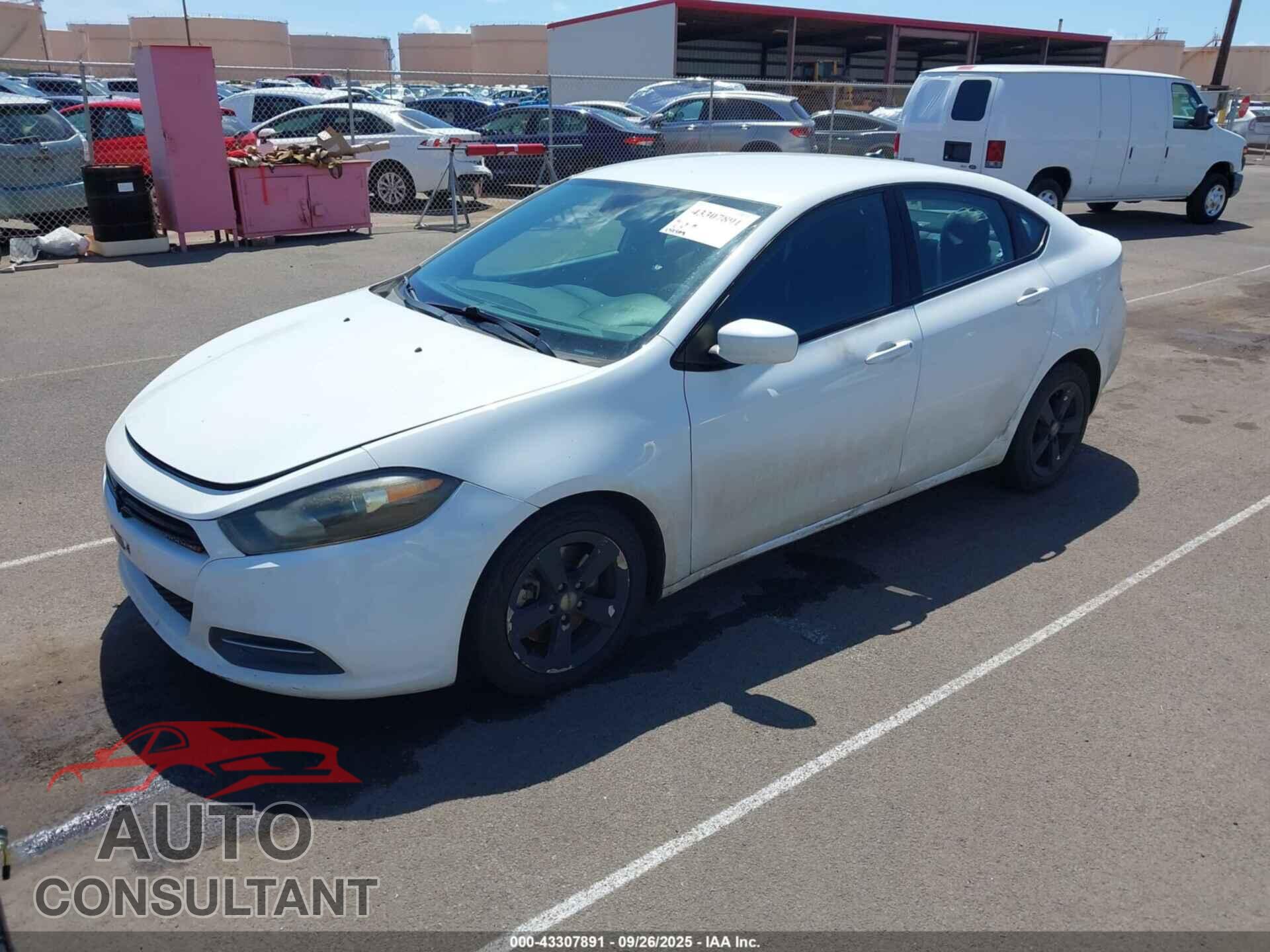 DODGE DART 2016 - 1C3CDFBA6GD584468