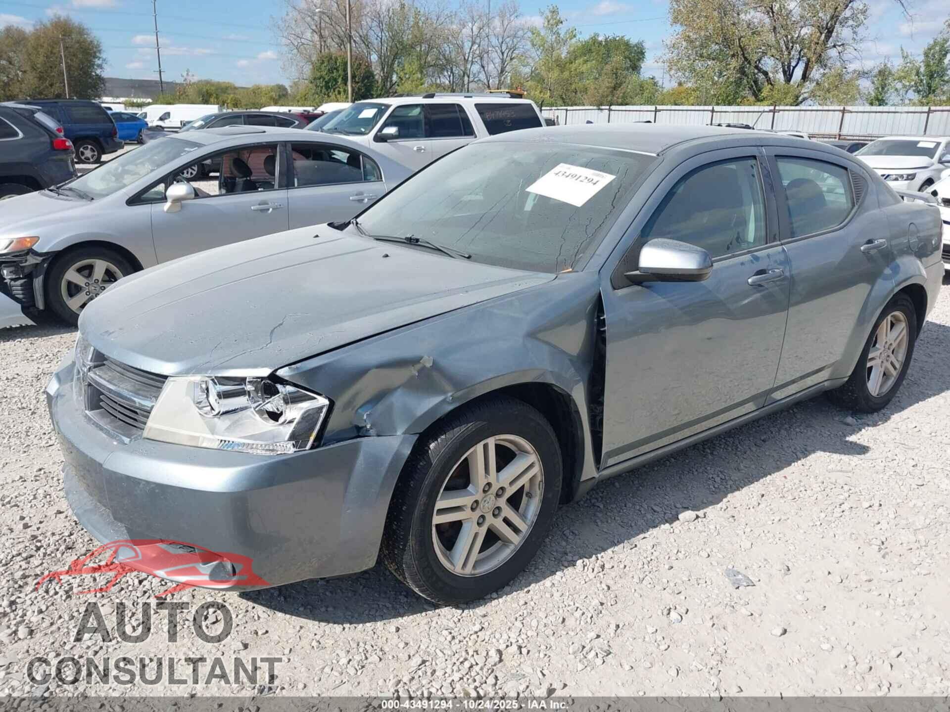 DODGE AVENGER 2010 - 1B3CC5FB9AN231995