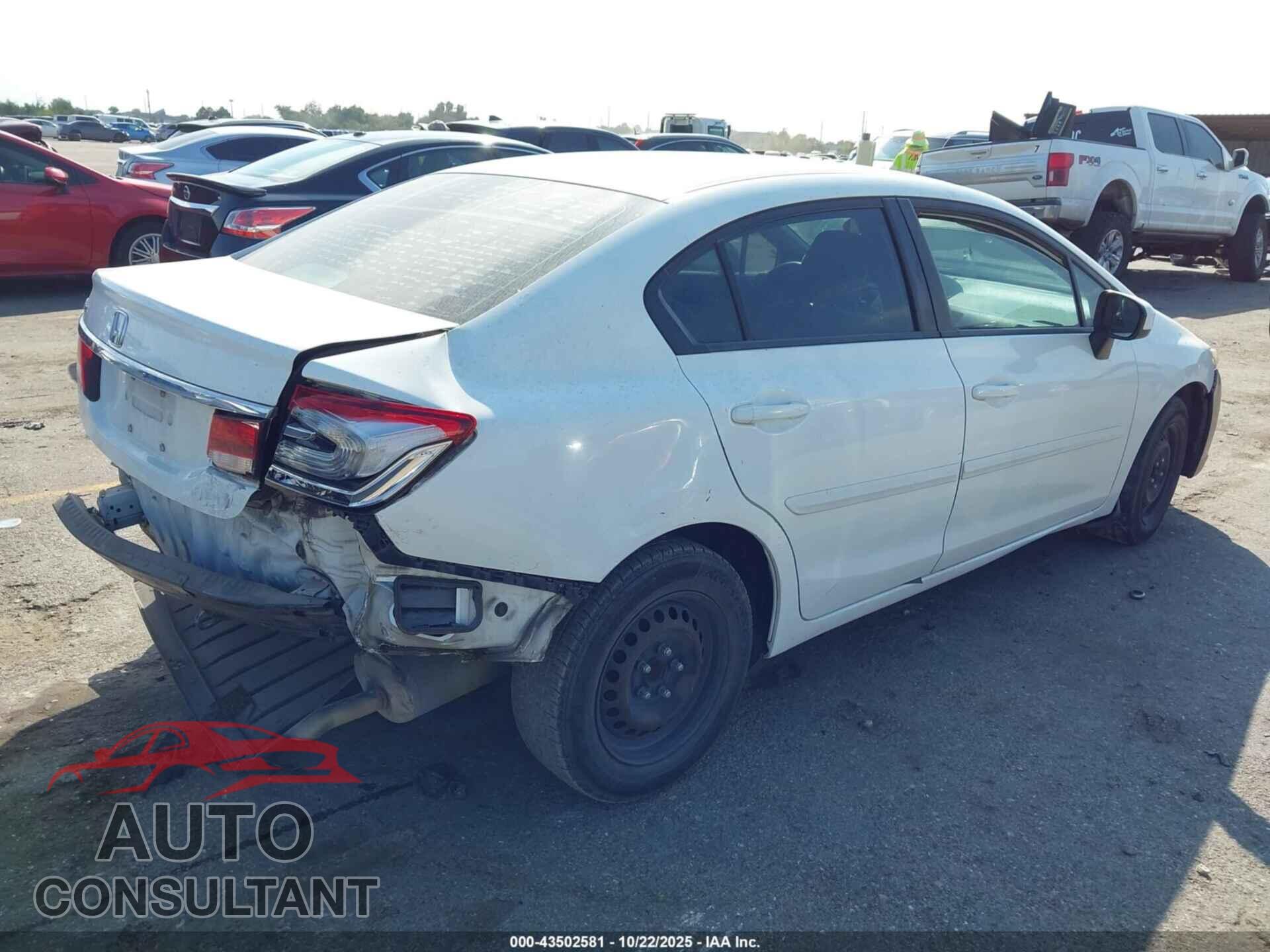 HONDA CIVIC 2014 - 19XFB2F5XEE068470