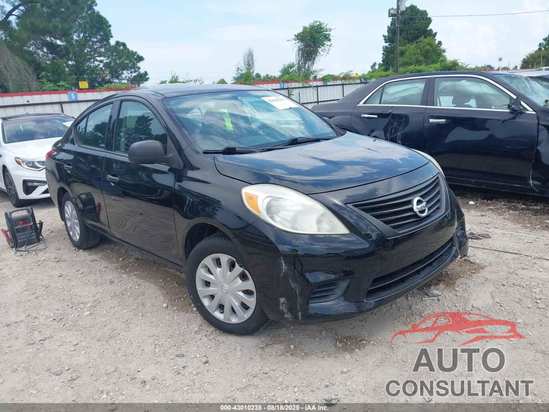 NISSAN VERSA 2012 - 3N1CN7AP3CL933730