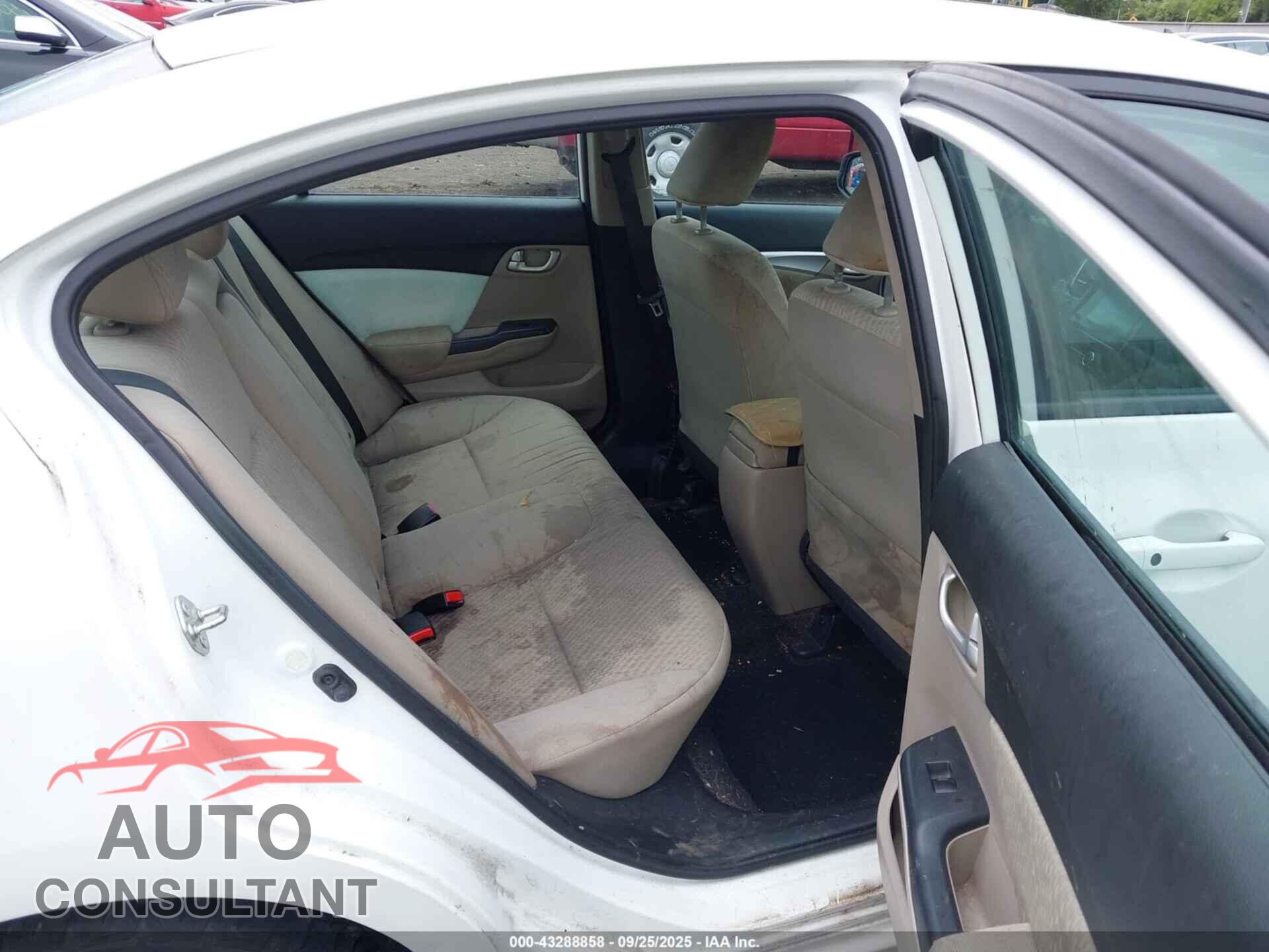 HONDA CIVIC 2014 - 2HGFB2F80EH540286