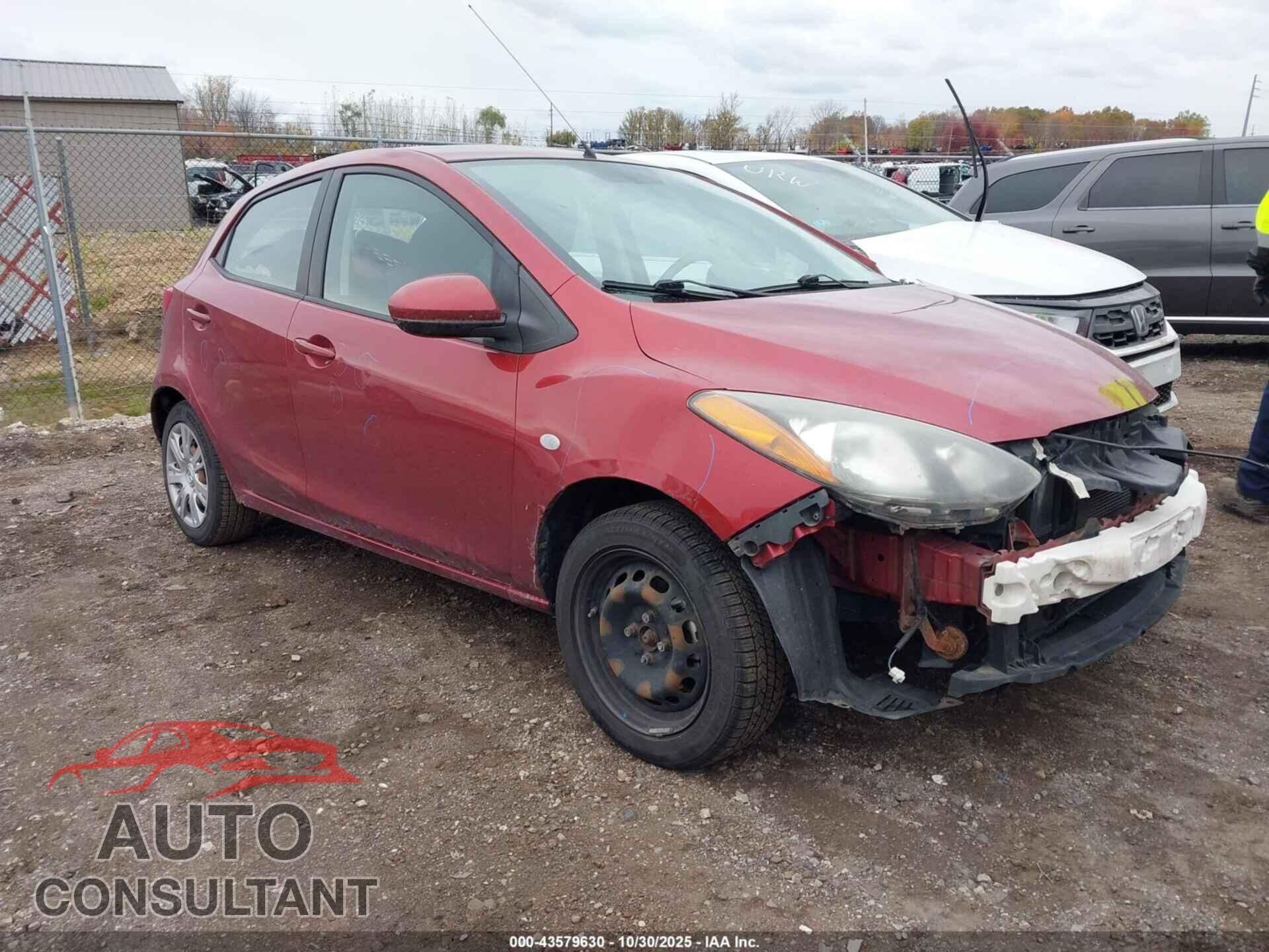 MAZDA MAZDA2 2014 - JM1DE1KY8E0172344