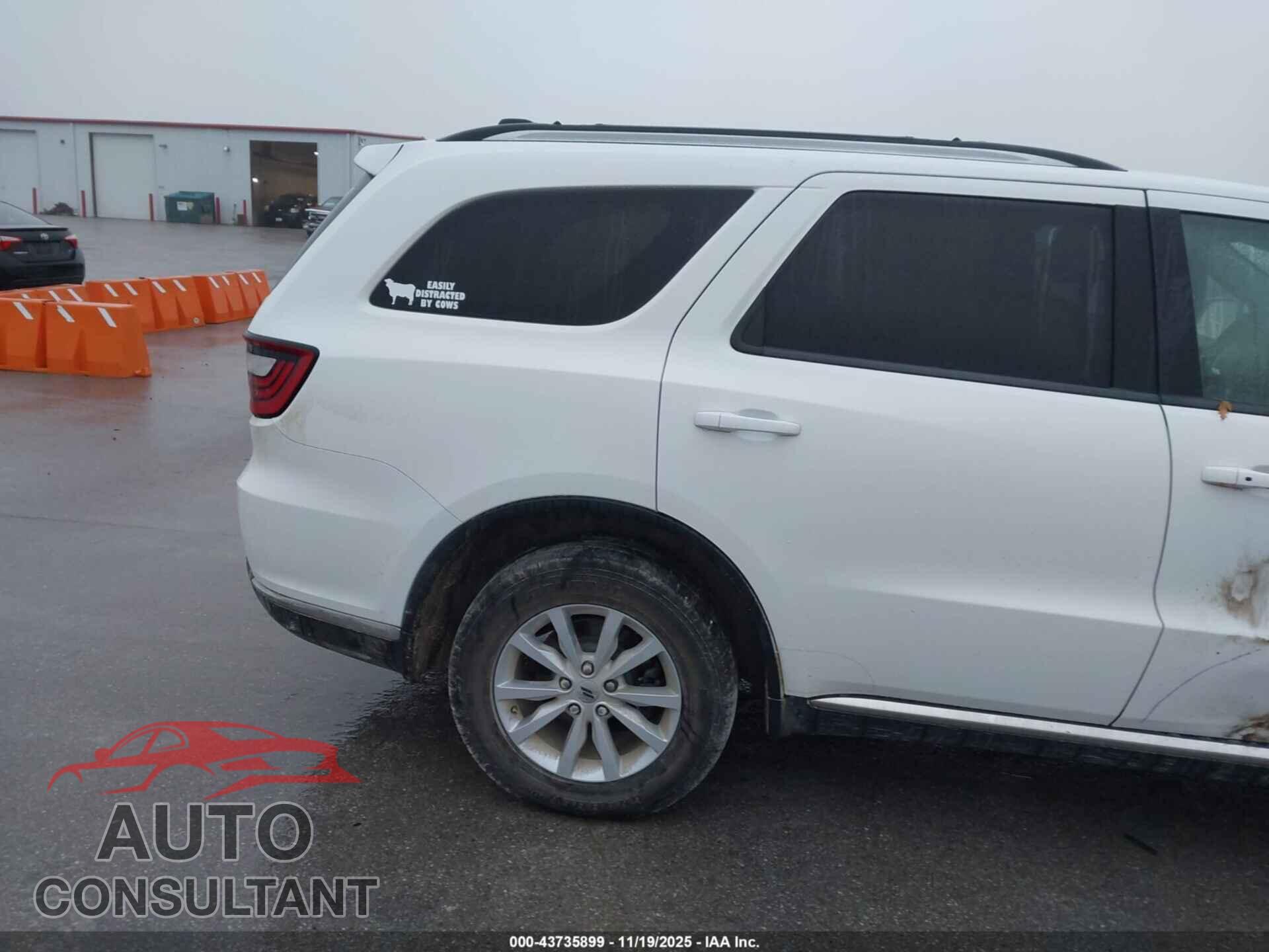 DODGE DURANGO 2020 - 1C4RDJAG6LC163168