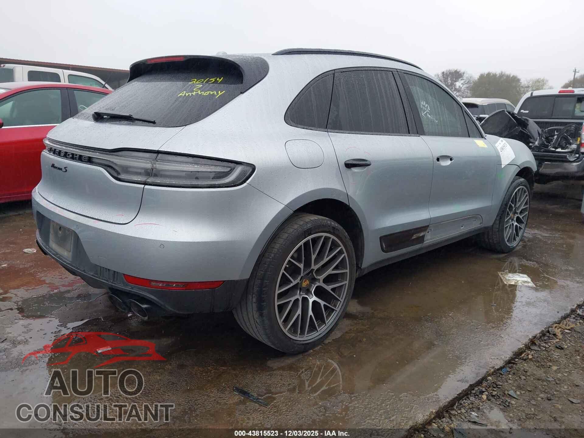 PORSCHE MACAN 2020 - WP1AB2A53LLB37827
