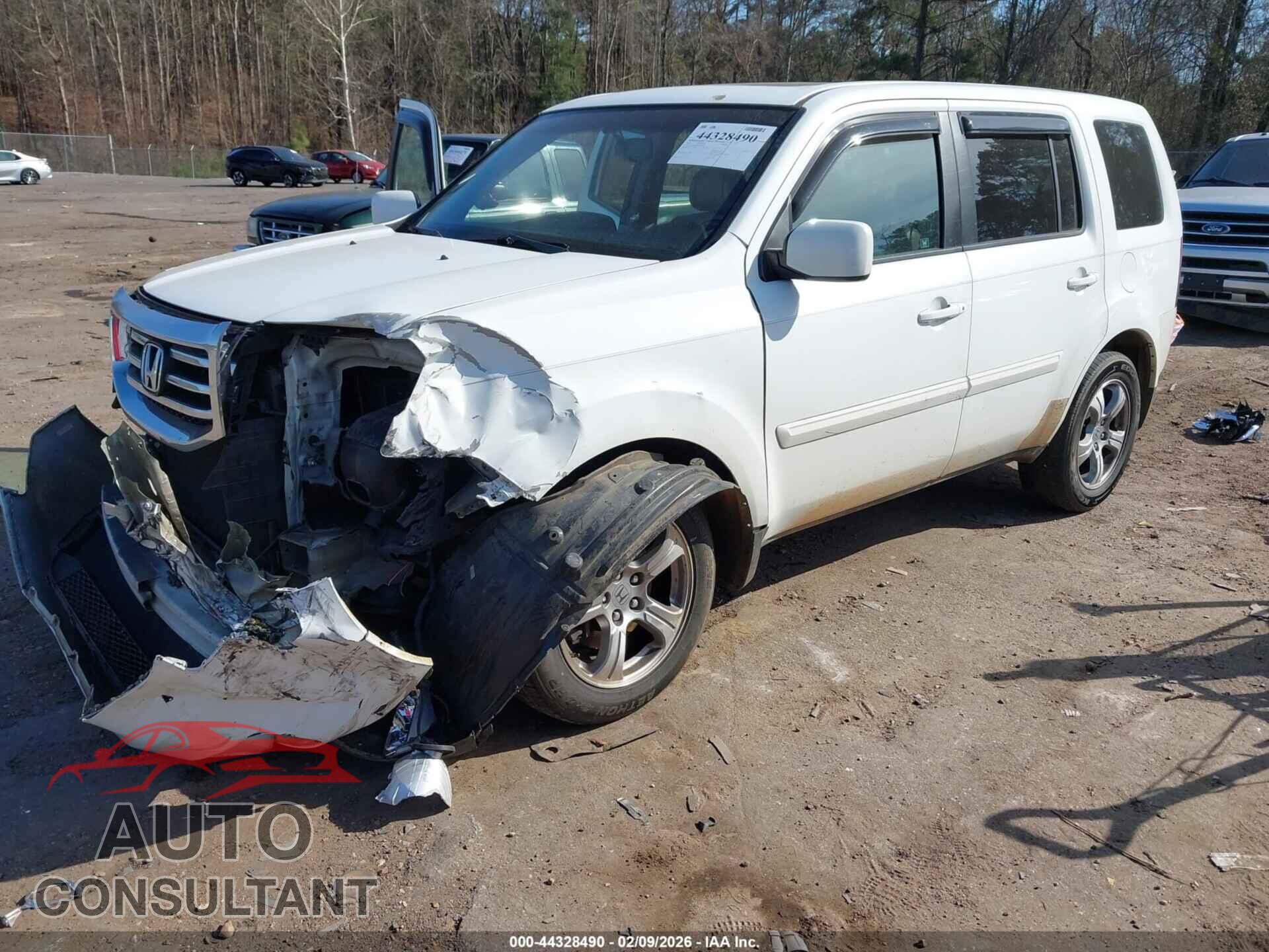 HONDA PILOT 2012 - 5FNYF3H55CB001413