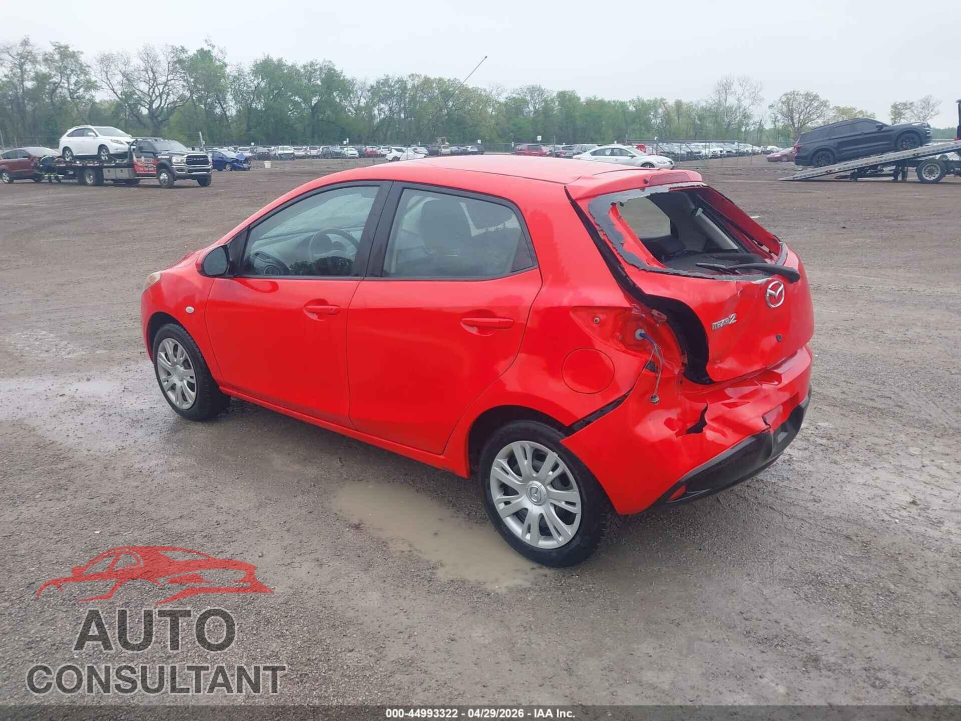 MAZDA MAZDA2 2012 - JM1DE1KY4C0137488