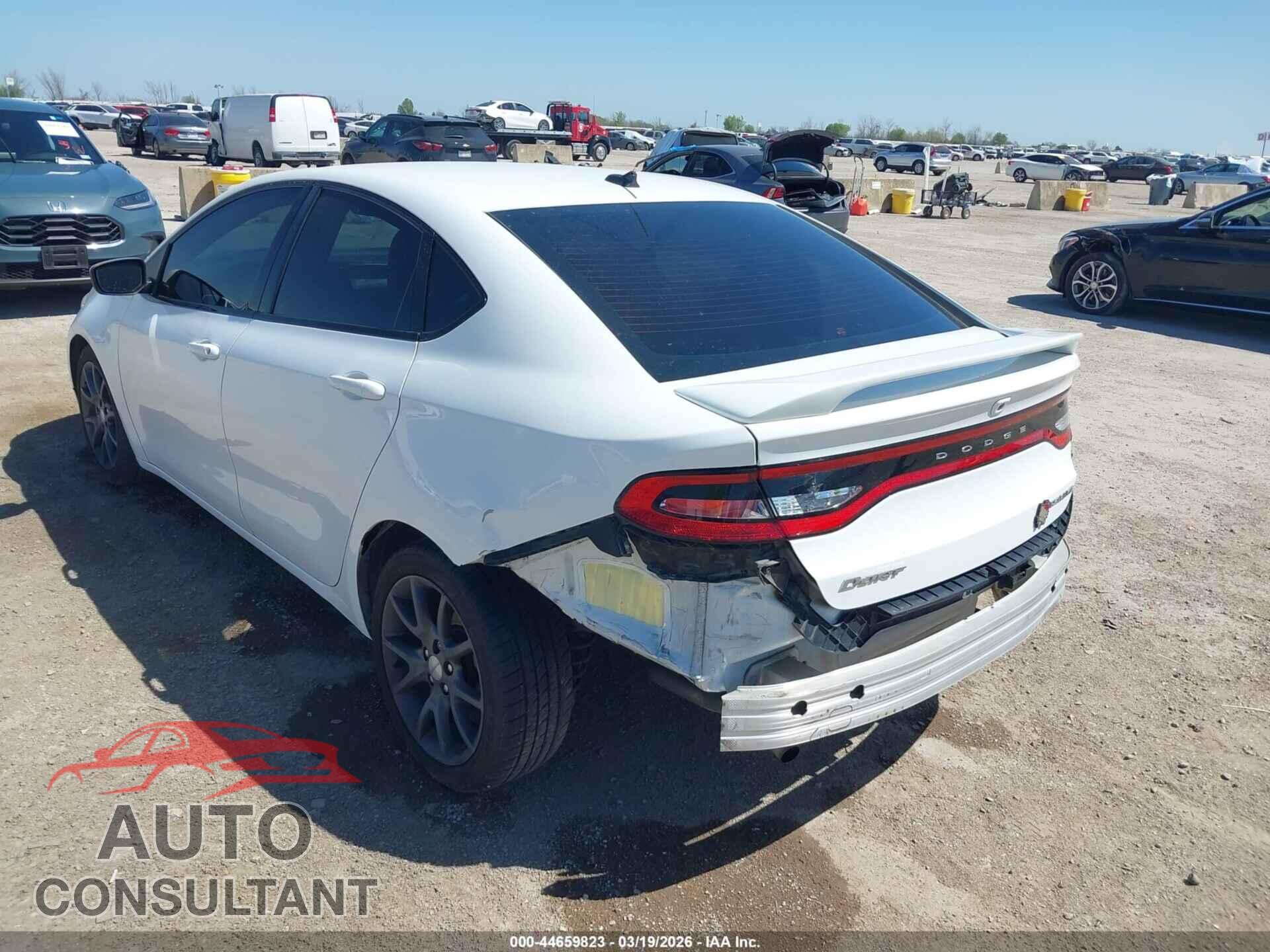 DODGE DART 2015 - 1C3CDFBB0FD300940
