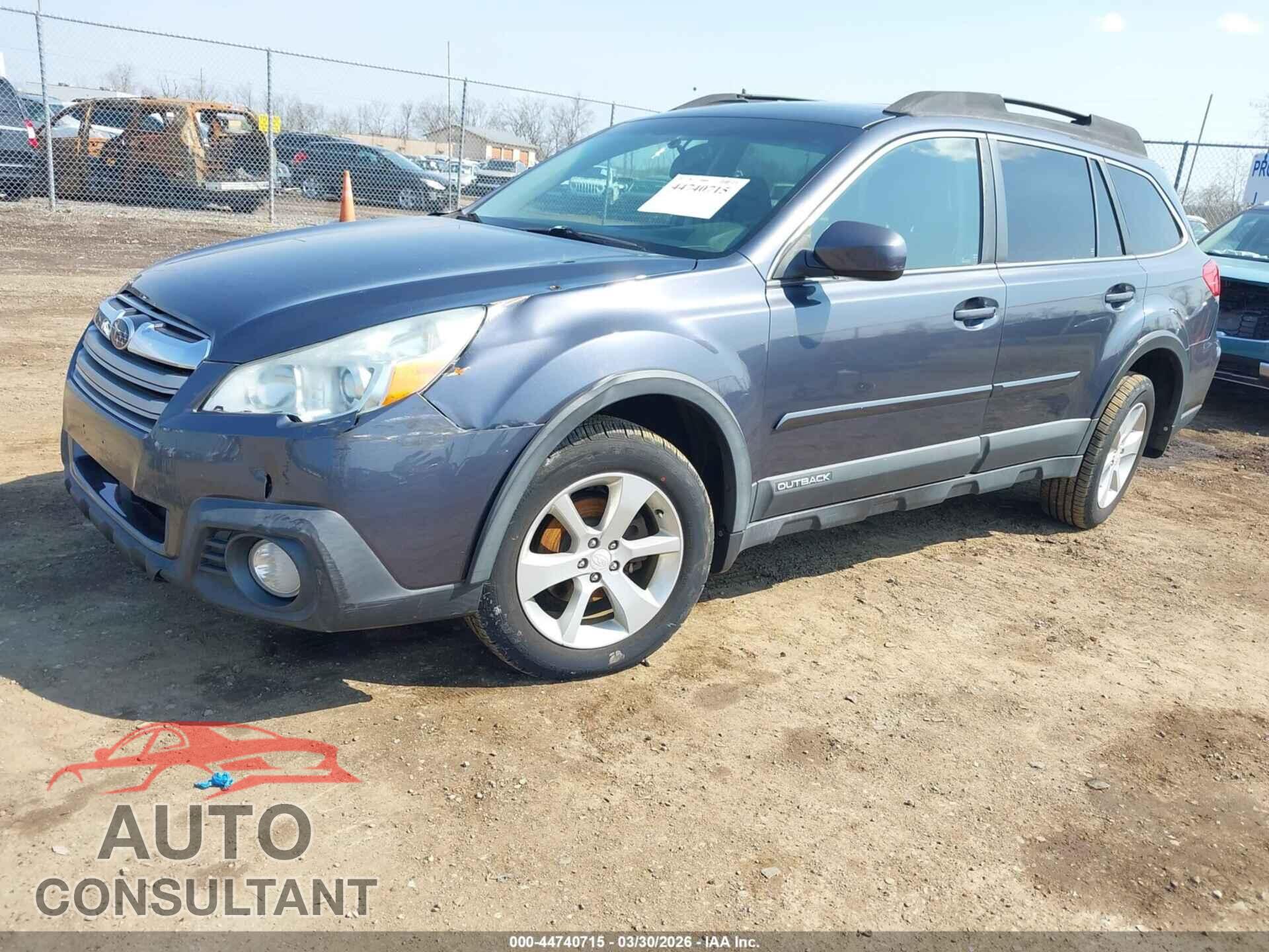 SUBARU OUTBACK 2014 - 4S4BRCDC5E3270007