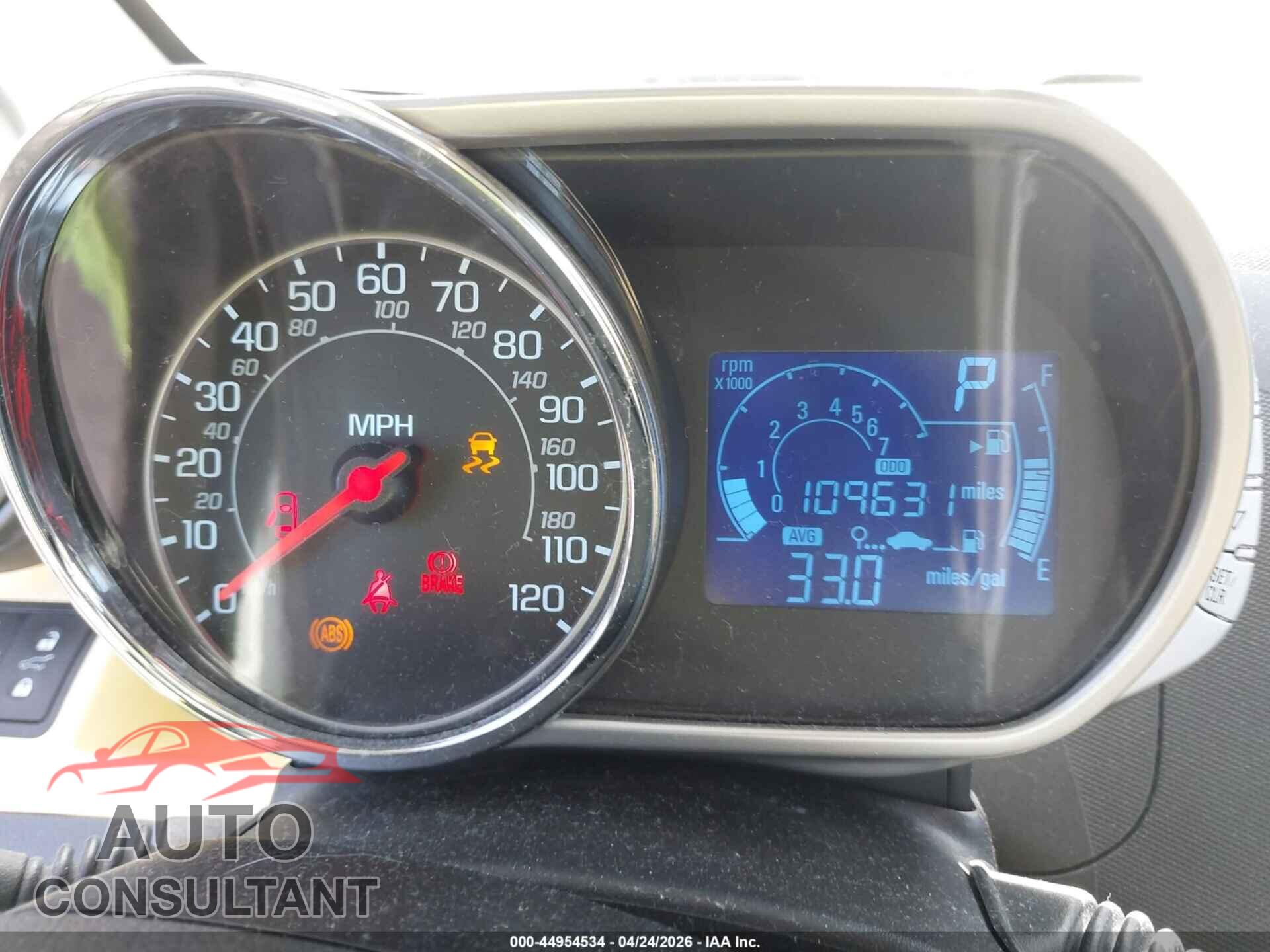 CHEVROLET SPARK 2013 - KL8CB6S99DC570372